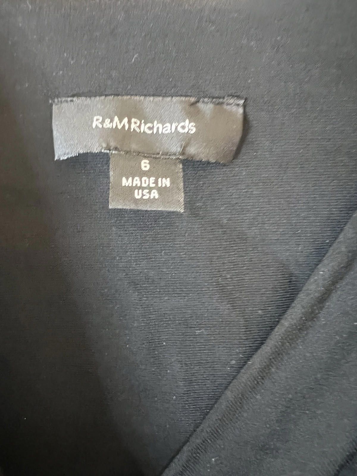 Designer R&M Richard’s Top Sz 6 Size M / US 6-8 / IT 42-44 - 3 Thumbnail
