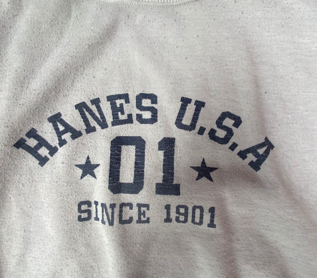 Vintage Vintage Hanes Sweatshirt Crewneck Size US L / EU 52-54 / 3 - 3 Thumbnail