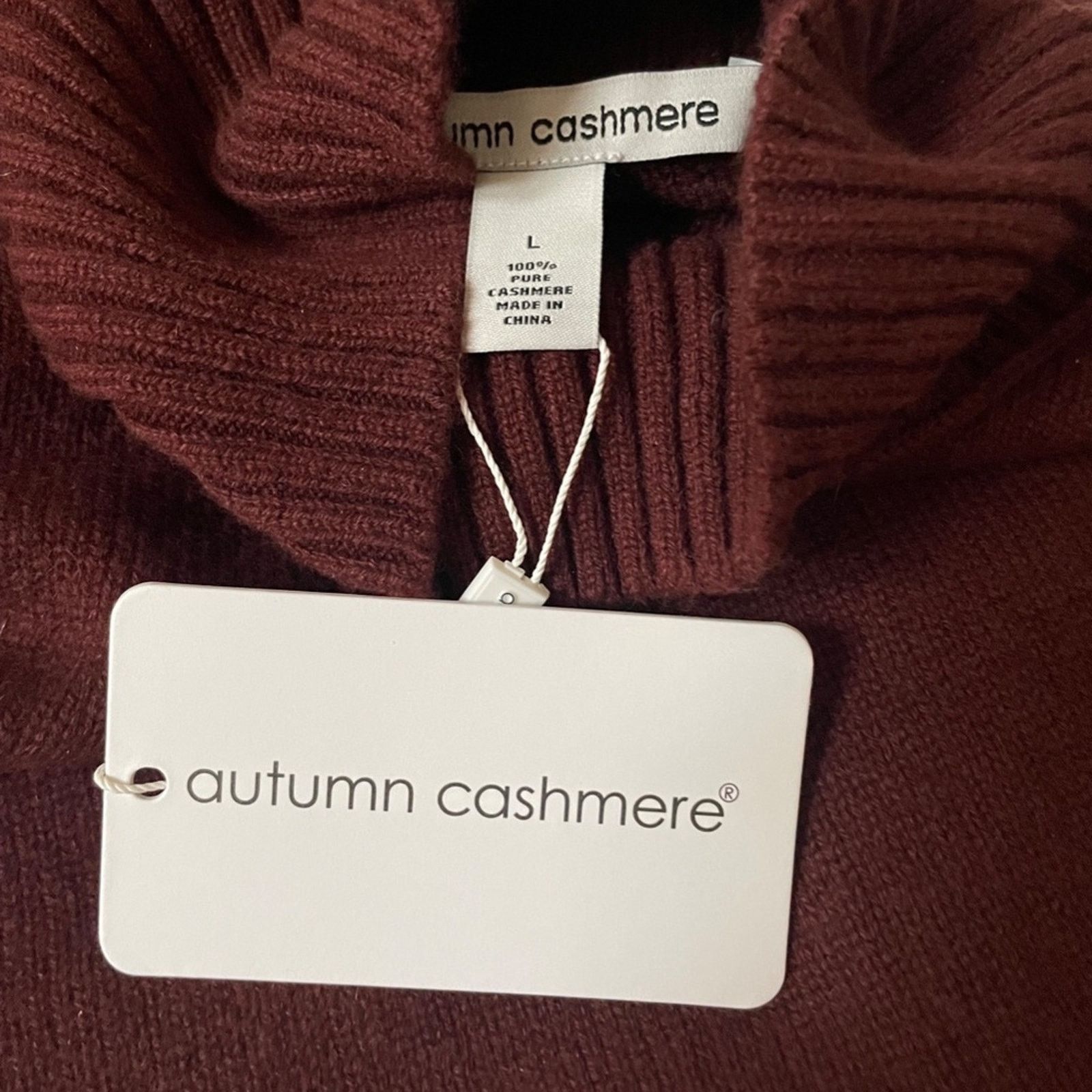 Autumn Cashmere Cashmere Turtleneck Sweater from AUTUMN CASHMERE Size L / US 10 / IT 46 - 10 Thumbnail