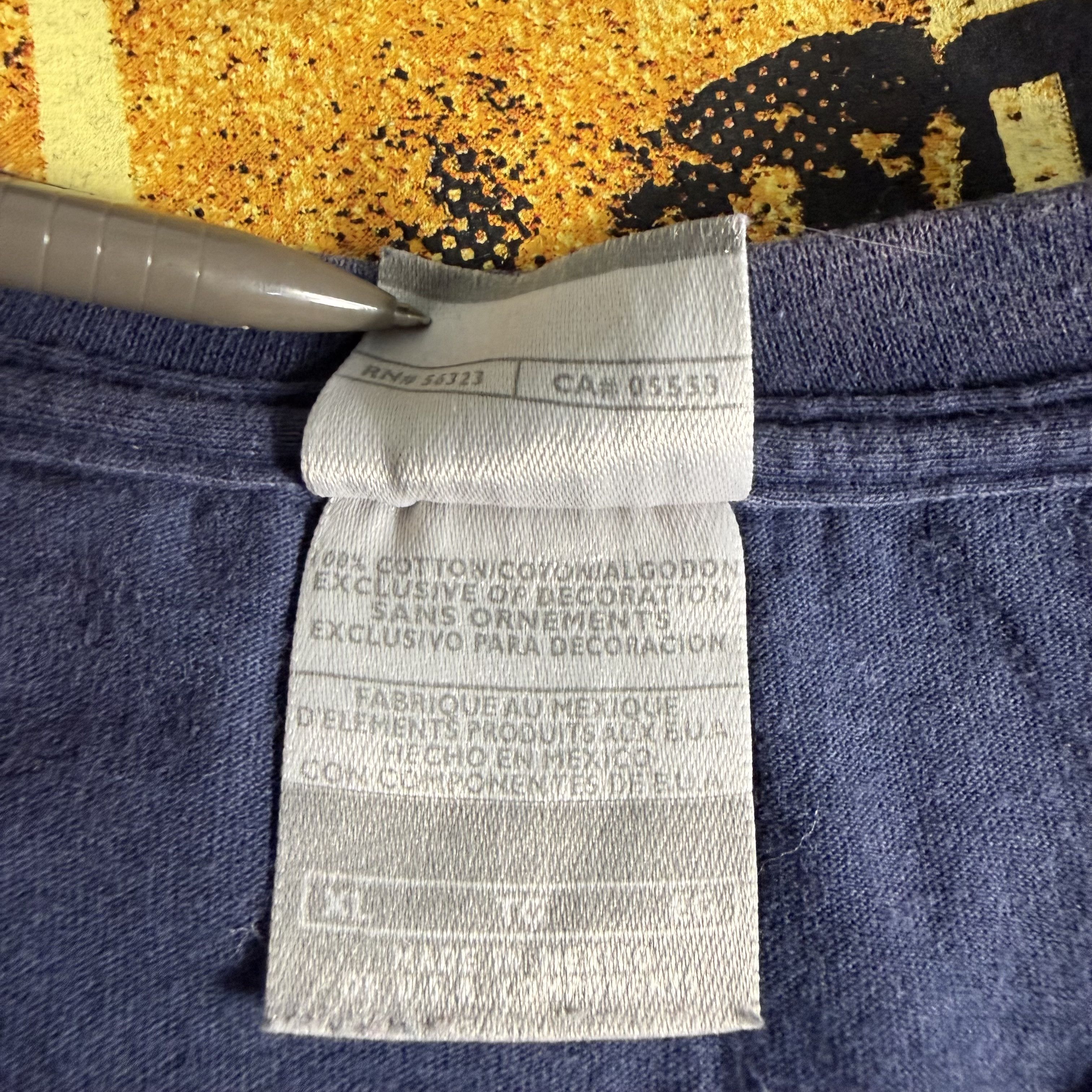 Nike 🔥RARE🔥Vintage 90s Nike Basketball Overprint T-Shirt Size US XL / EU 56 / 4 - 6 Thumbnail