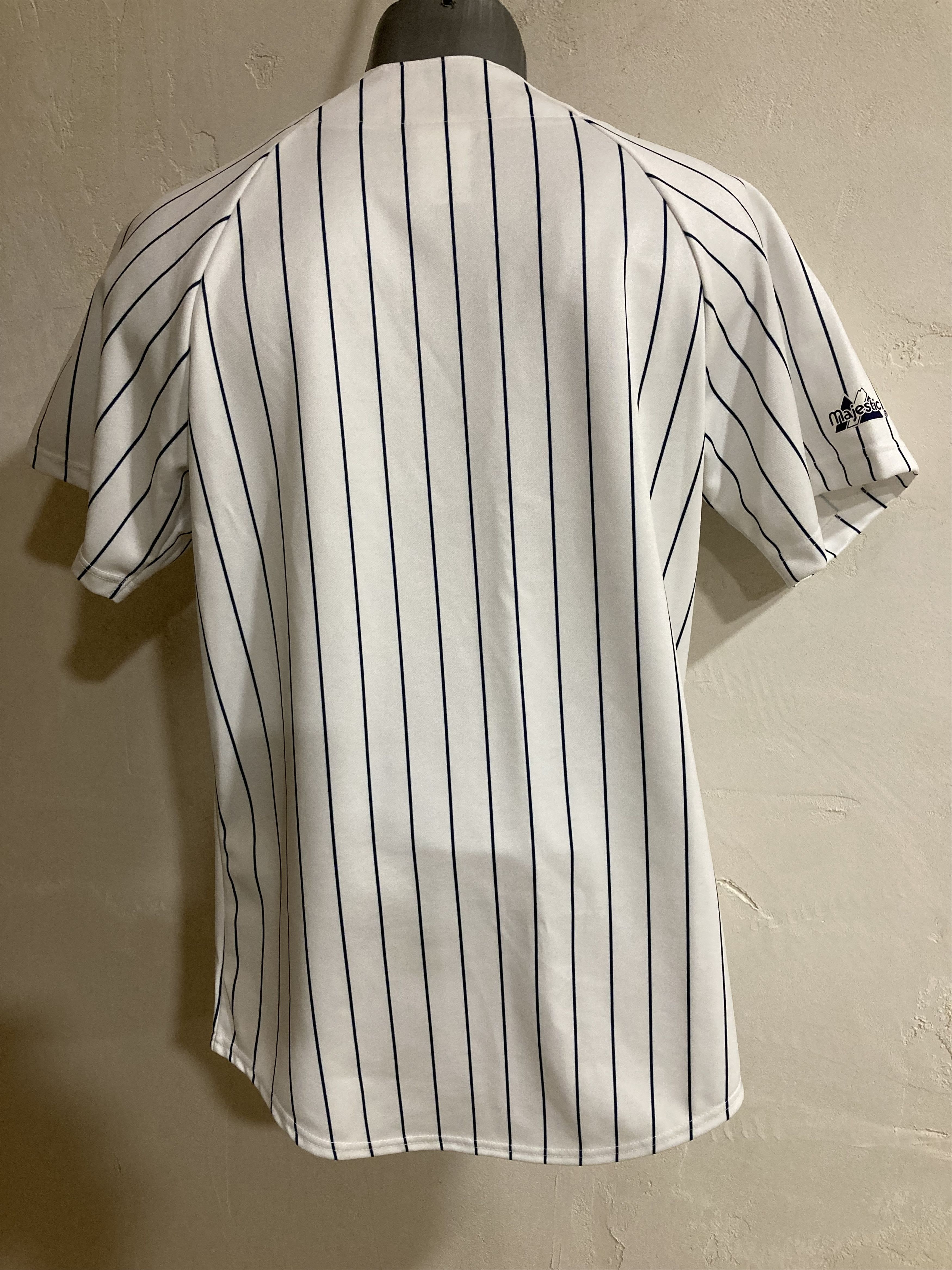 MLB Vintage New York Yankees MLB Majestic Pinstripe Jersey Size US M / EU 48-50 / 2 - 2 Thumbnail