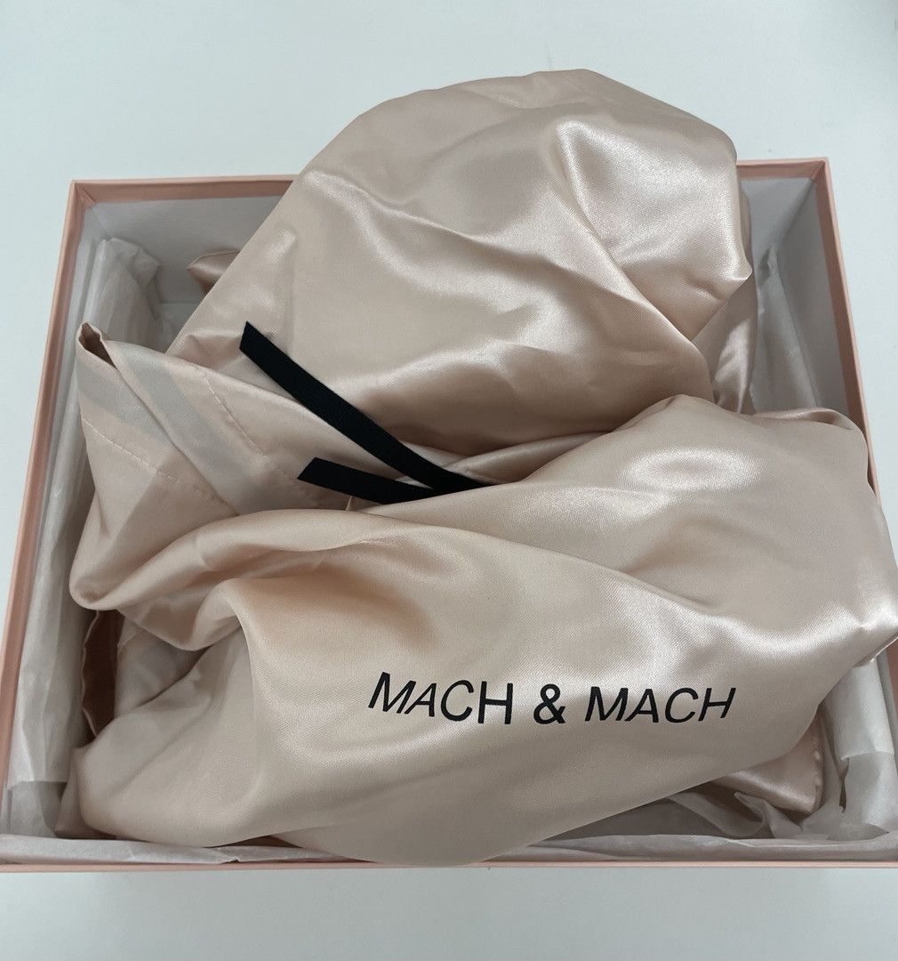 MACH & MACH MACH & MACH Double Bow Square Toe Heel Size US 8.5 / IT 38.5 - 13 Thumbnail