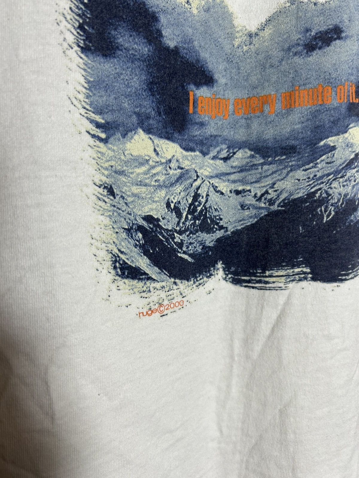 Vintage Vintage 2000 Huge Lake Tahoe snowboarding t shirt Size US M / EU 48-50 / 2 - 8 Thumbnail