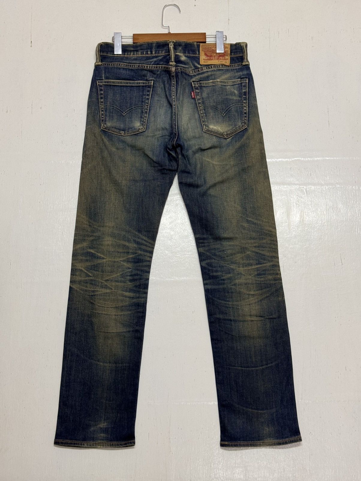 Levi's × Vintage Levis Model 513 Sunfaded Size US 34 / EU 50 - 5 Thumbnail