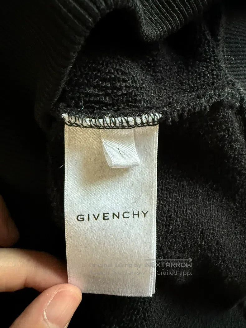 Givenchy Givenchy Black Logo Sweatshirt Size US M / EU 48-50 / 2 - 4 Thumbnail