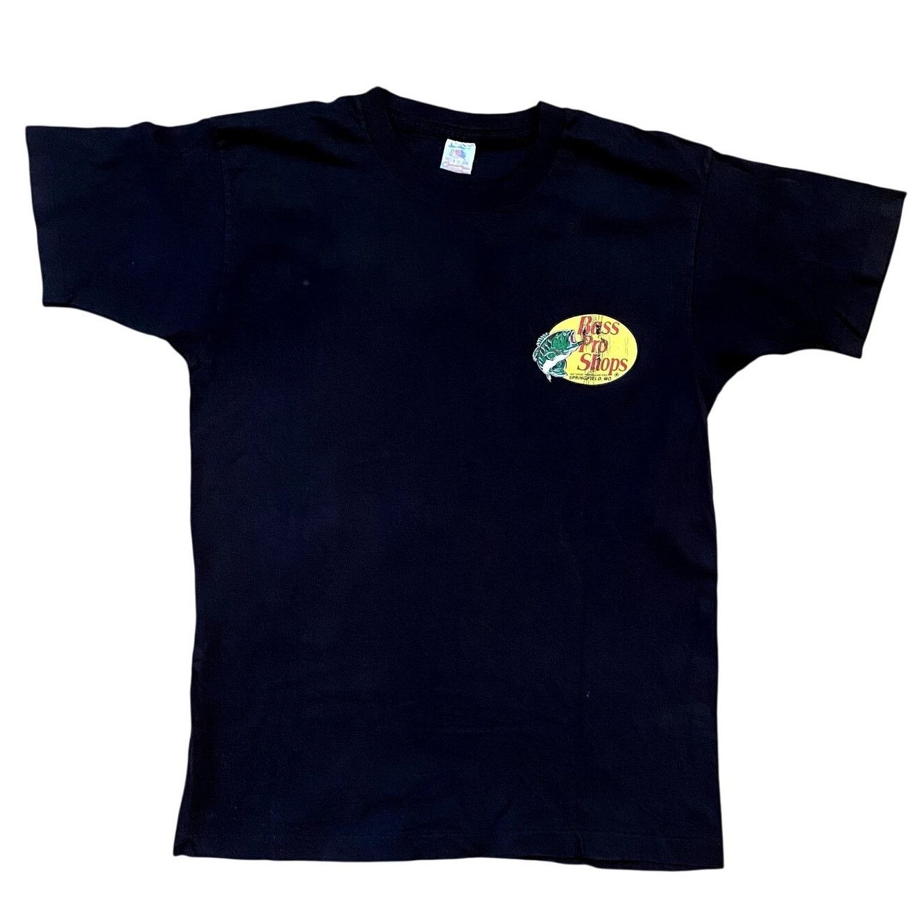 Bass Pro Shops × Vintage Vintage 90s Bass Pro Shops Faded Logo T Shirt Size US L / EU 52-54 / 3 - 2 Thumbnail