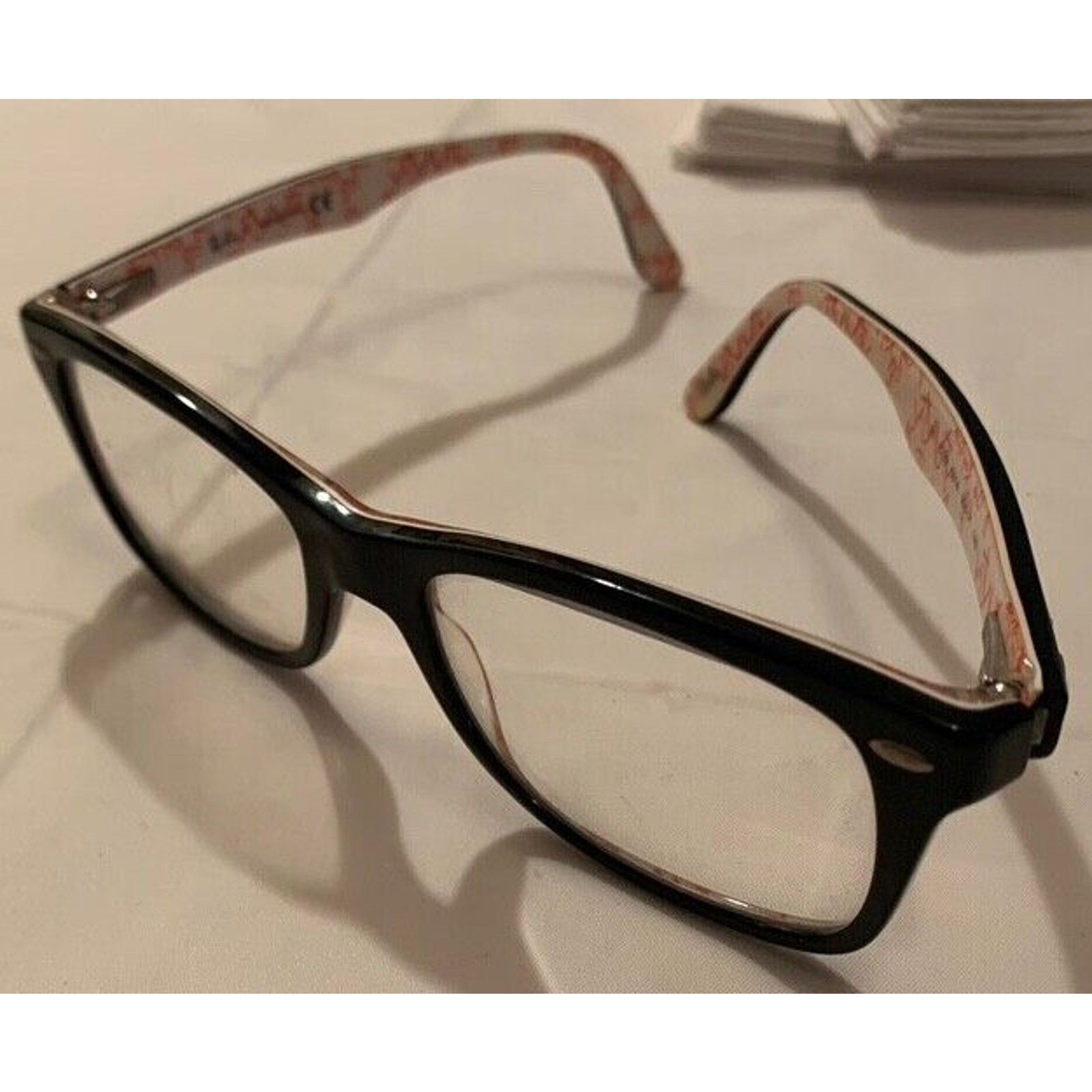 RayBan Ray-Ban RE 5226 Plastic Full Rim Women's Eyeglasses - Black Size ONE SIZE - 3 Thumbnail