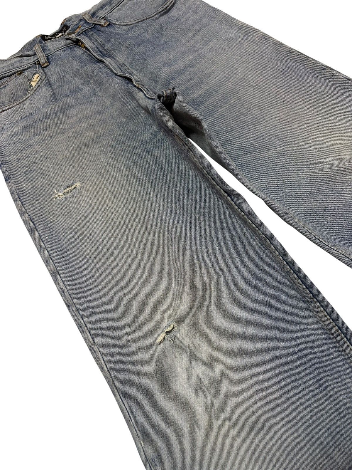 Japanese Brand Vtg Amore Dure Japan Baggy Jeans Size US 29 - 6 Thumbnail
