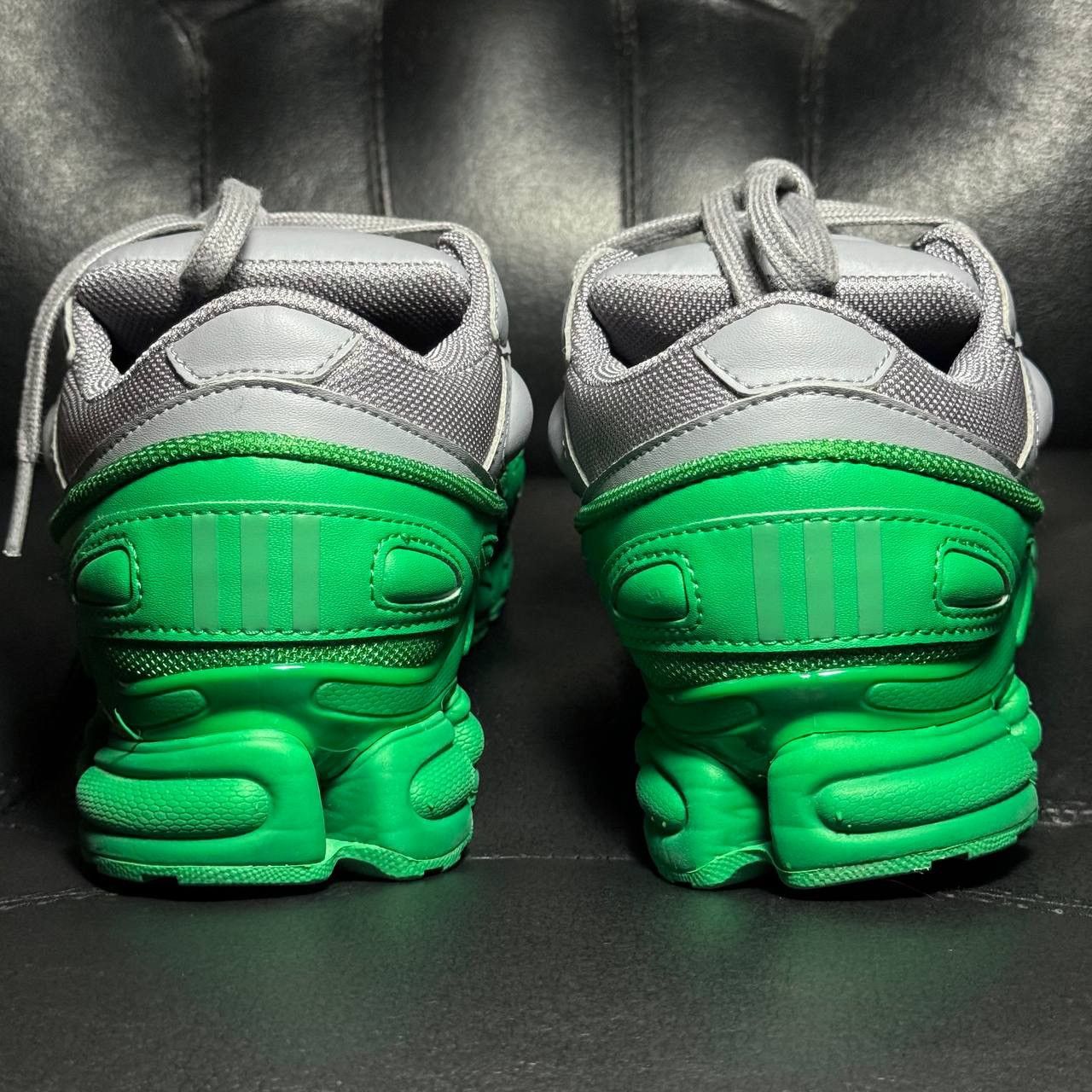 Adidas × Raf Simons Adidas Raf Simons ozweego Green Gray Size US 7.5 / EU 40-41 - 2 Thumbnail