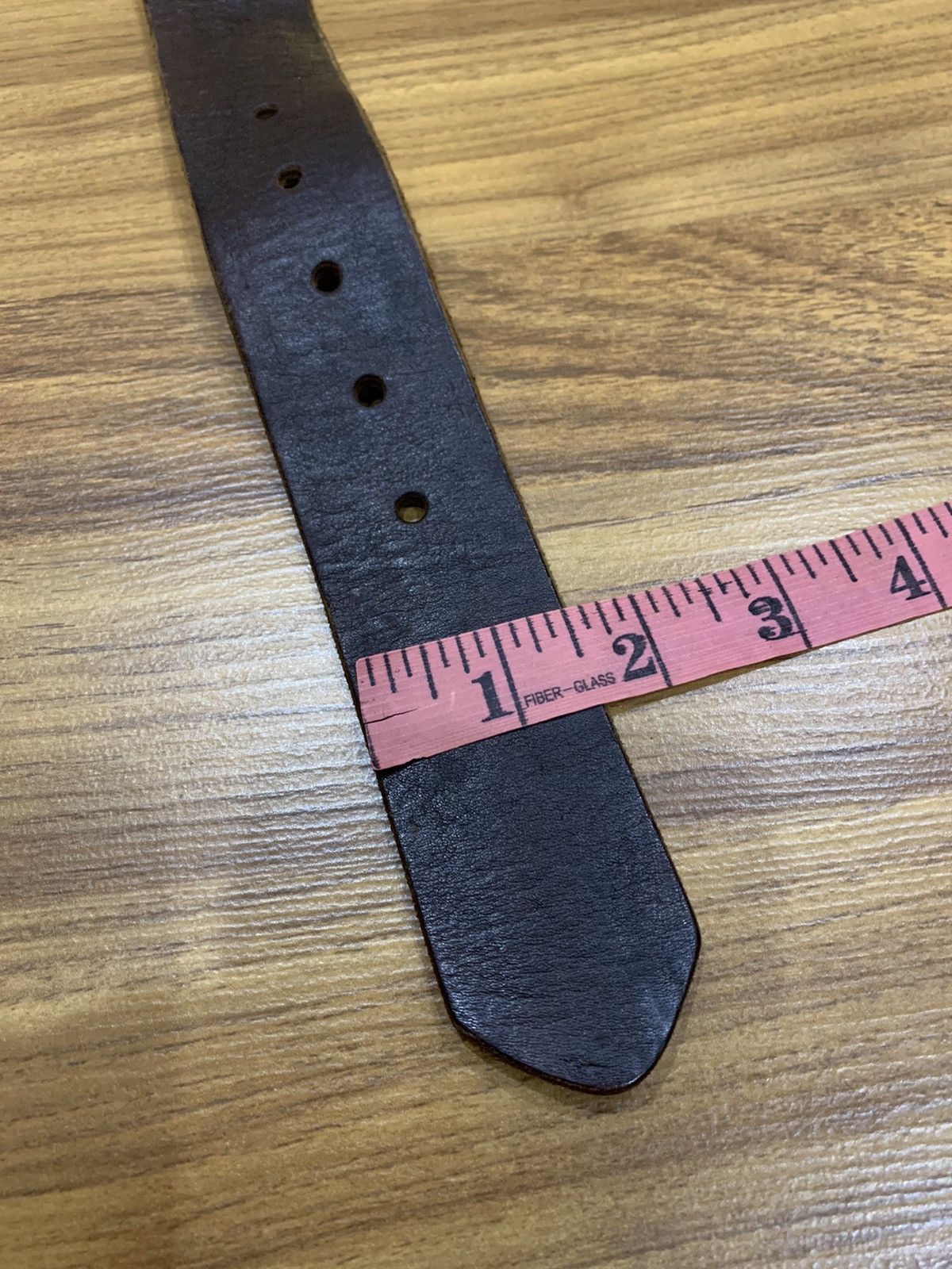 Other × Replay REPLAY FULL METAL STUDDED LEATHER BELT Size 32 - 3 Thumbnail