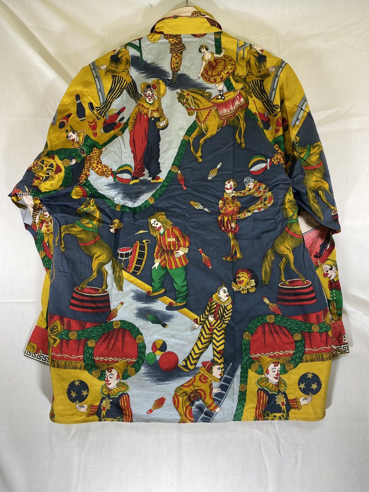 Versace Jeans Couture clowns circus shirt aop Size US M / EU 48-50 / 2 - 2 Thumbnail