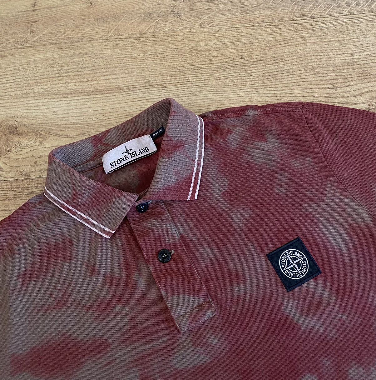 Stone Island Stone Island Hand Painting Polo x Streetwear x Designer Size US M / EU 48-50 / 2 - 1 Thumbnail