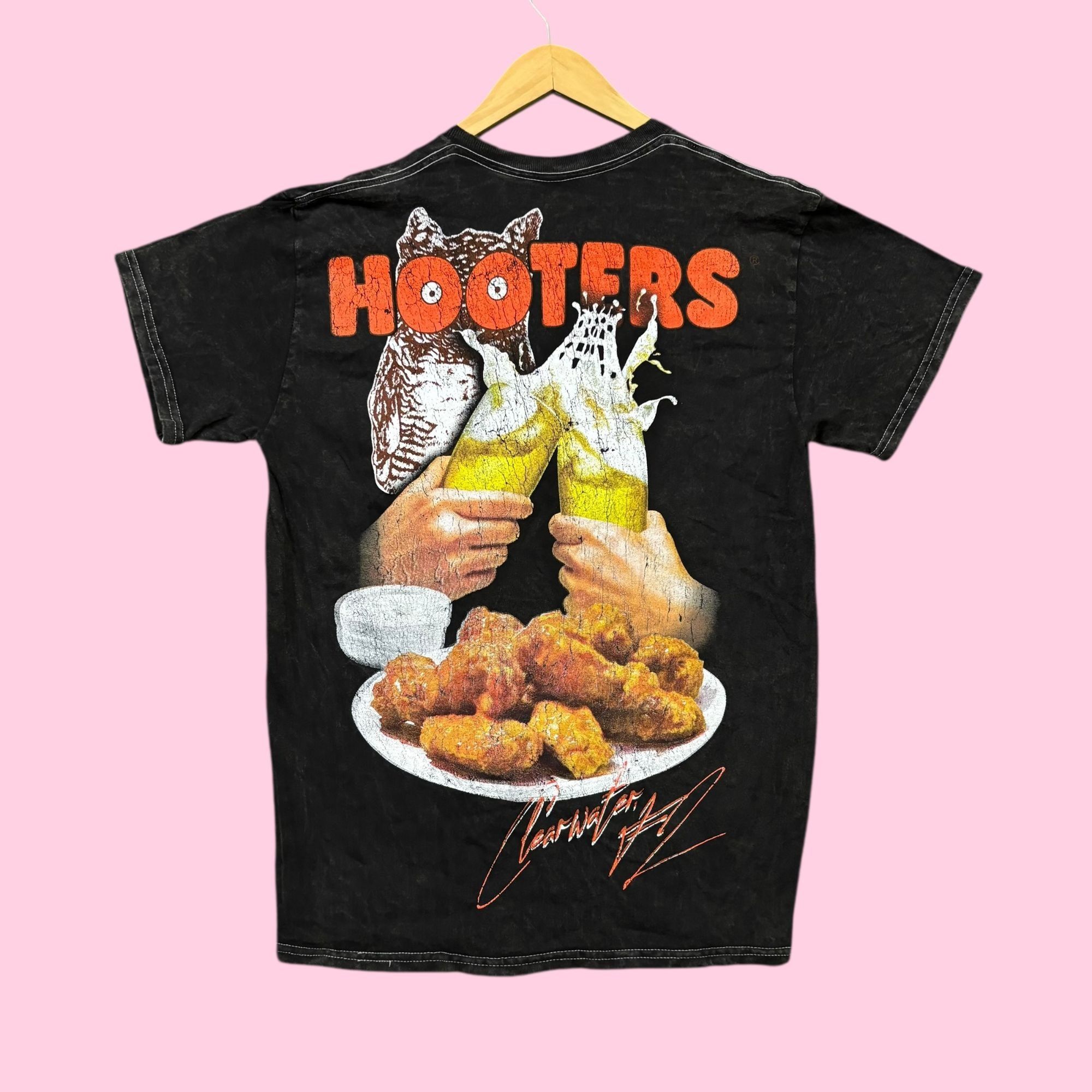 Other Hooters Clatter Florida Mineral Wash Tee M Size US M / EU 48-50 / 2 - 1 Thumbnail