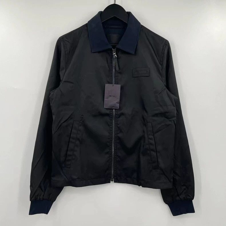 Prada Prada Chest patch letter zipper jacket 2501-Nextarrow Size US S / EU 44-46 / 1 - 1 Thumbnail