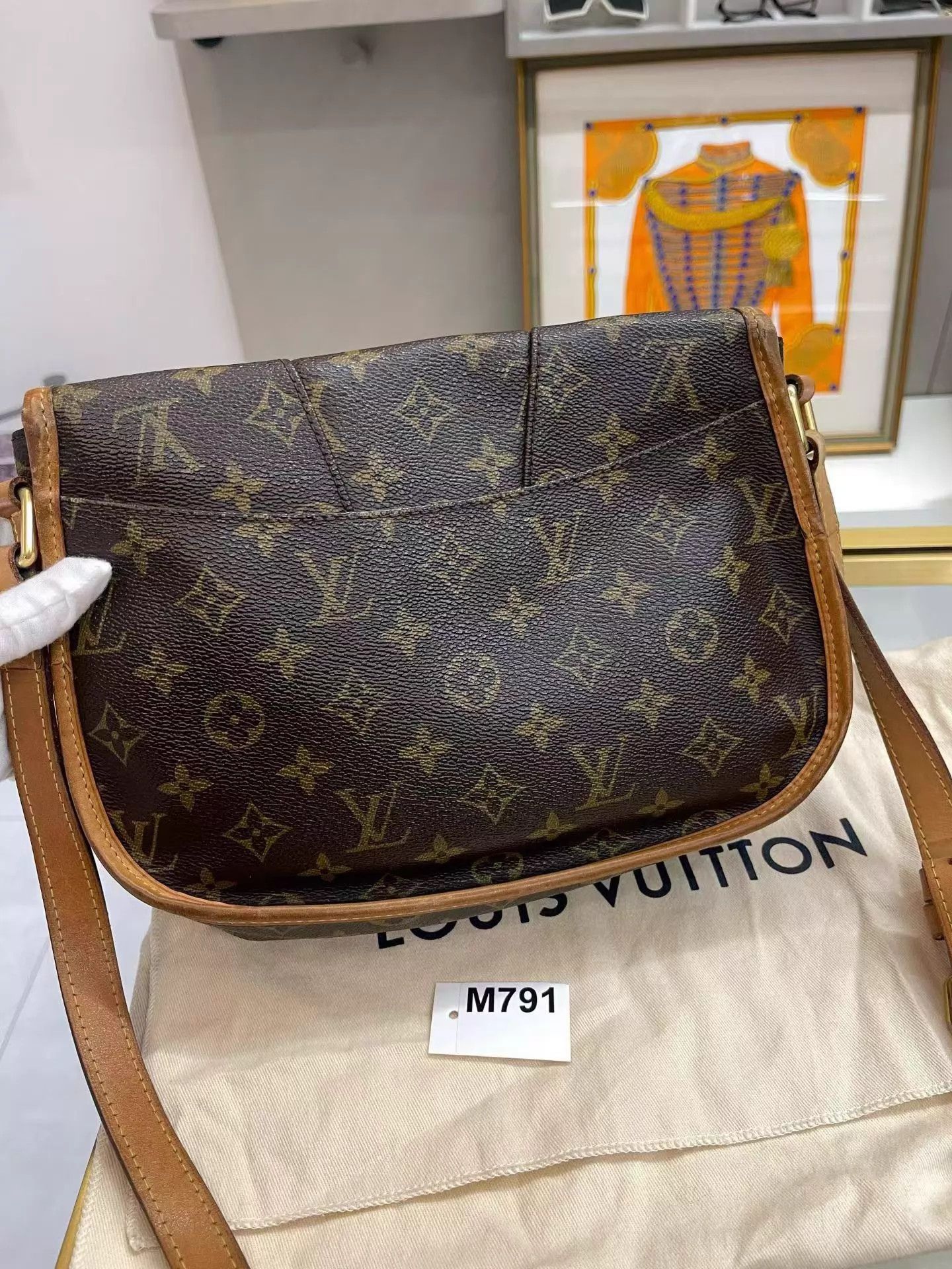 Louis Vuitton Louis Vuitton Pumpkin PM Bag 28x21x8 Good Condition Size ONE SIZE - 5 Thumbnail