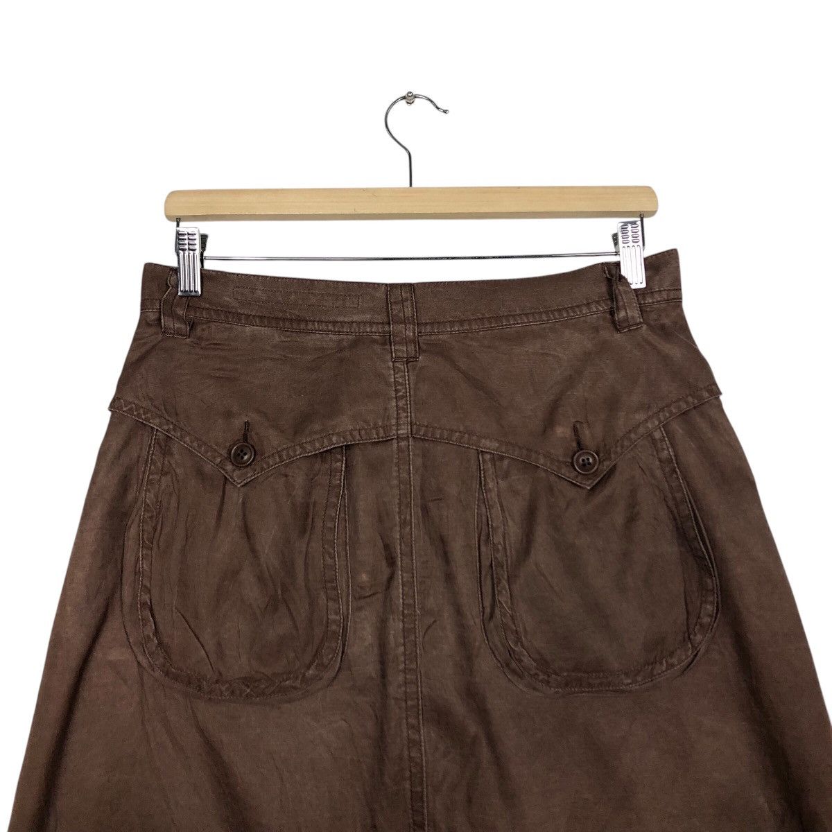 Japanese Brand 📌Rich Brown Vintage Short Pants Sunaokuwahara Issey Miyake Size 30" / US 8 / IT 44 - 10 Thumbnail