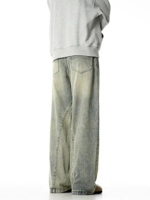 VIBE American retro trendy flared washed jeans Size US 32 / EU 48 - 5 Thumbnail