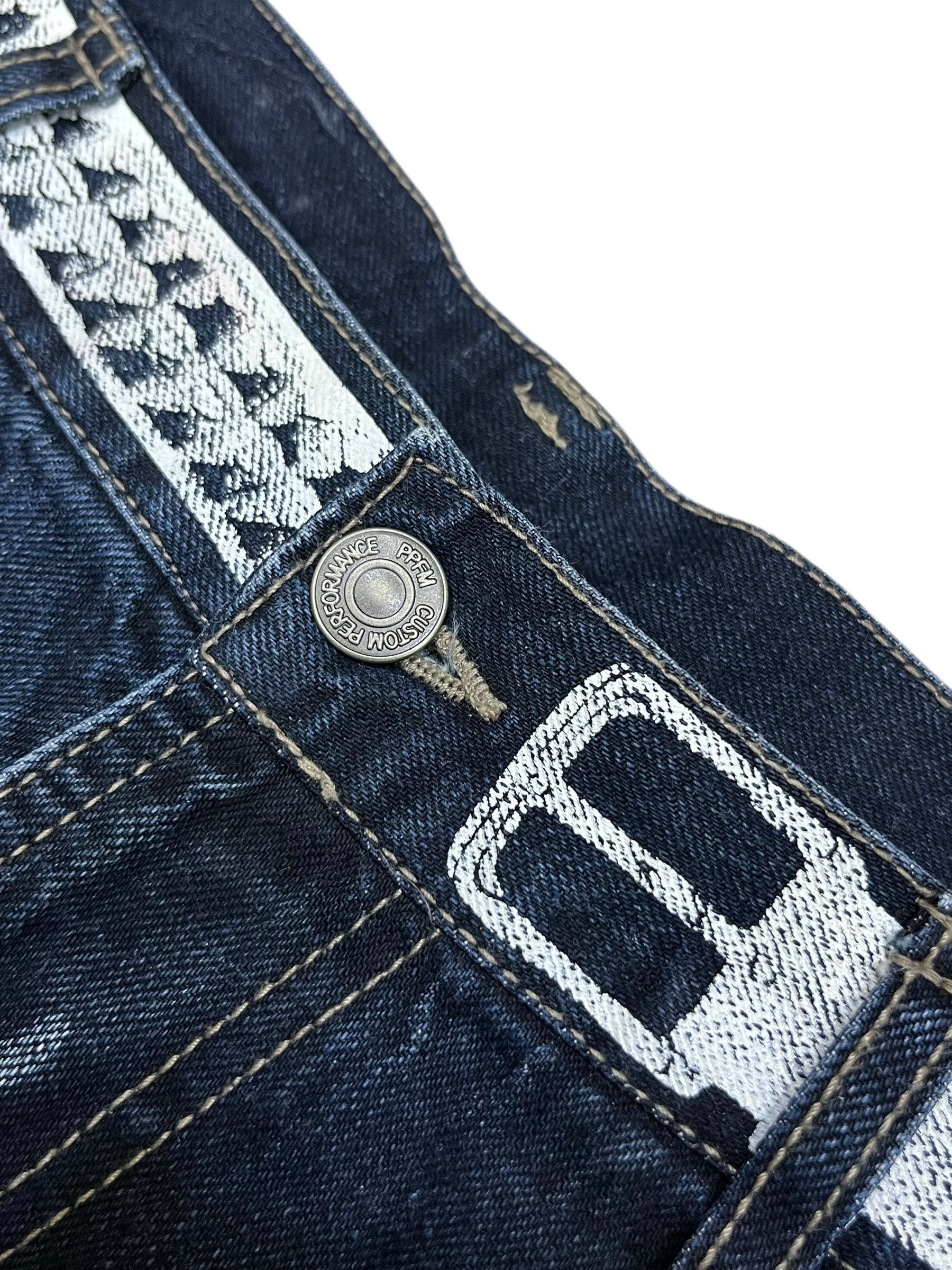 PPFM 🔥PPFM Booze Pills Powders Cropped Denim Archive Grail Size US 31 - 7 Thumbnail