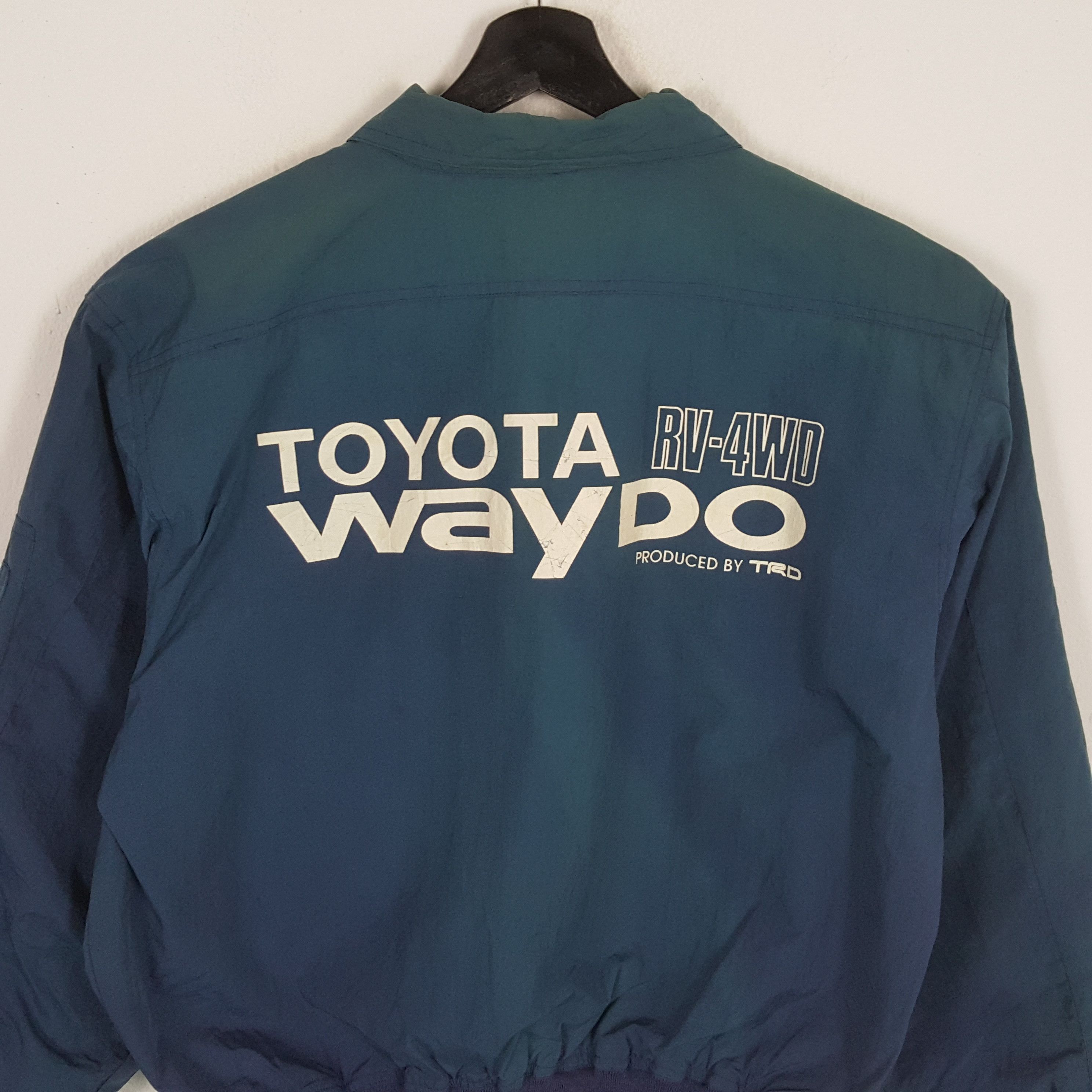 Vintage TRD TOYOTA WAYDO Japanese Motorsports Jacket Size US XL / EU 56 / 4 - 2 Thumbnail