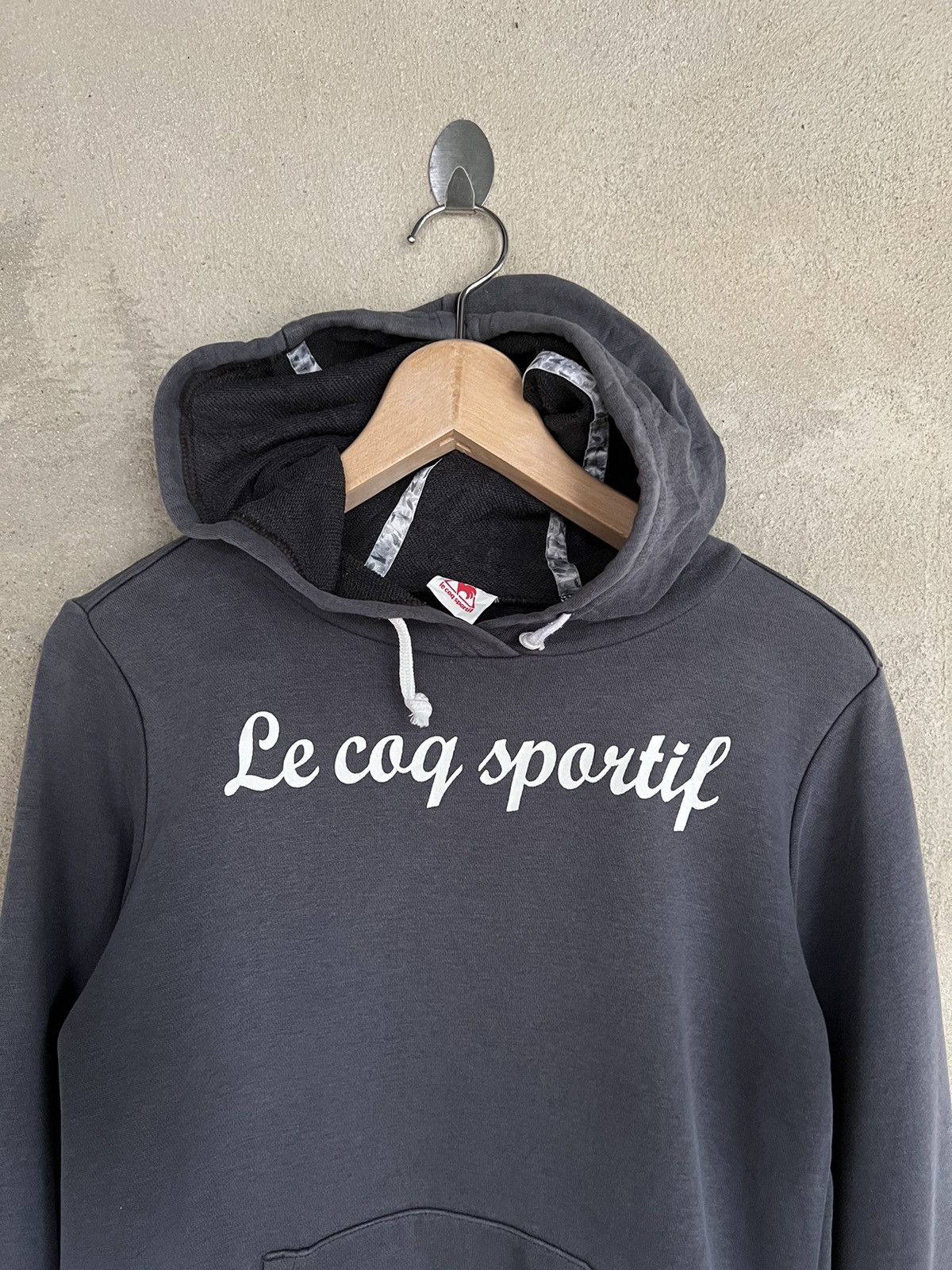 Le Coq Sportif Lecoq Sportif Spell Out Hoodies Size S / US 4 / IT 40 - 3 Thumbnail