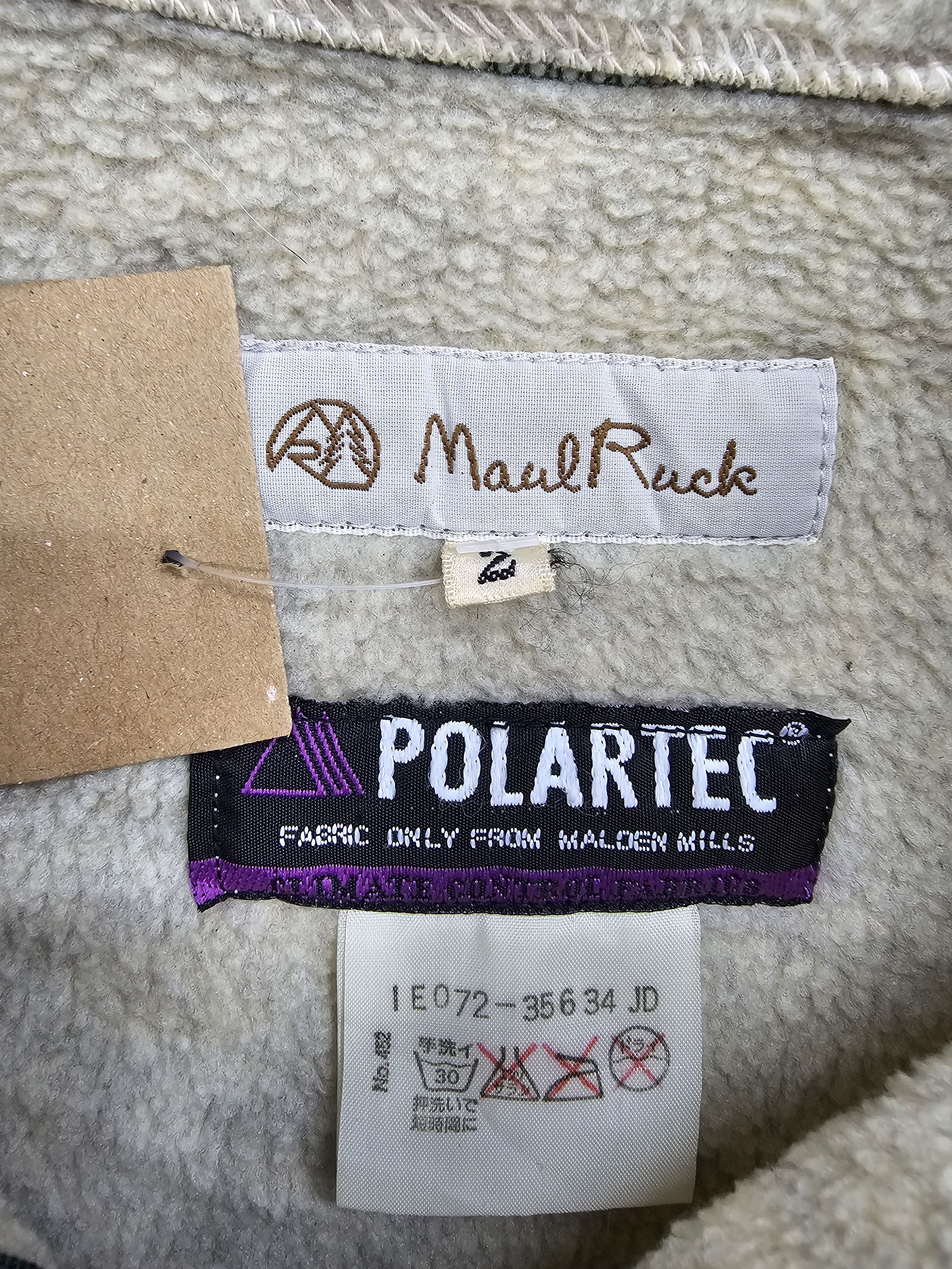 Japanese Brand MAUL RUCK Polartec Outdoor Hiking Fleece Jacket J0046 Size US M / EU 48-50 / 2 - 9 Thumbnail