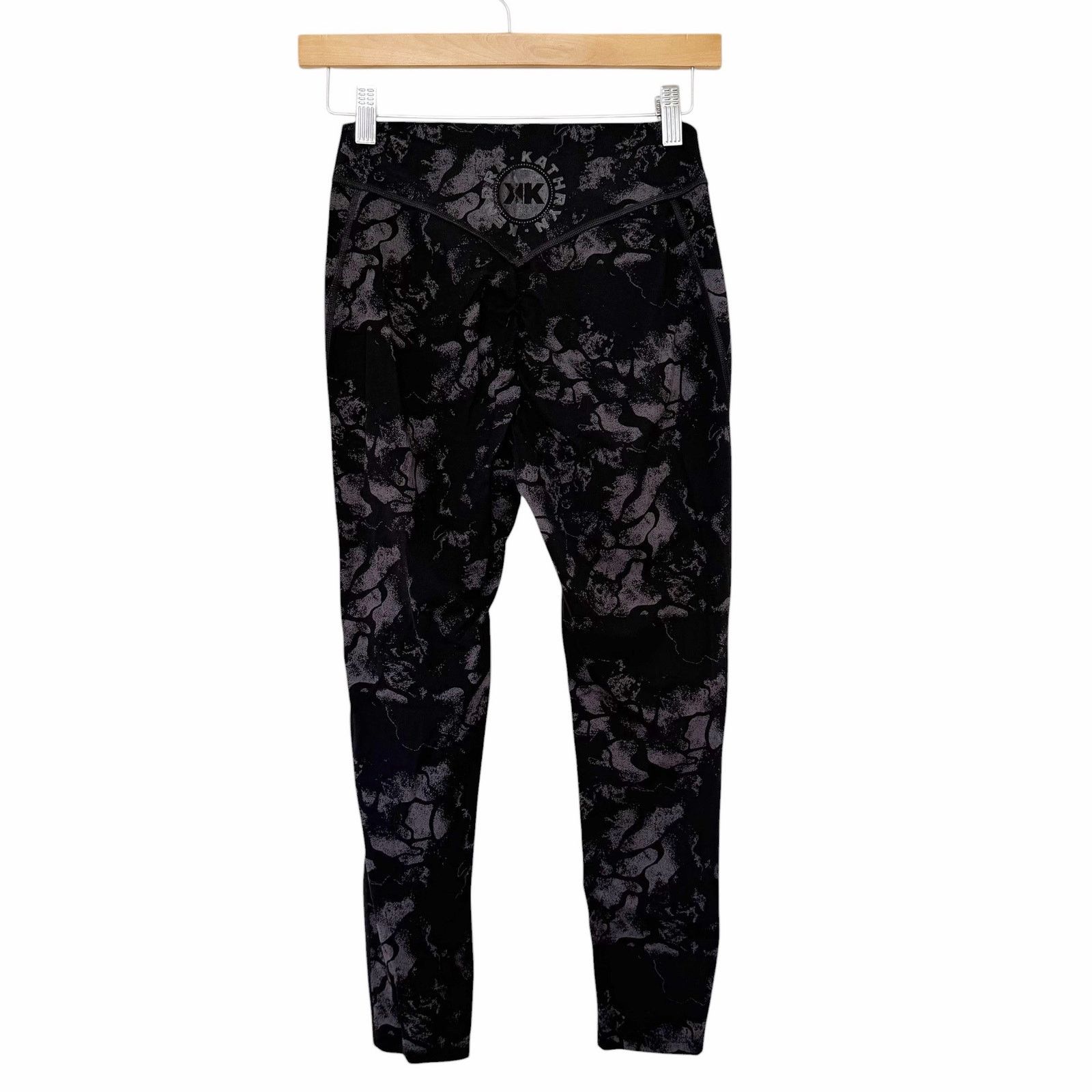 Gymshark Gymshark x Kendra Kathryn Black Gray Leggings Sz S Size 27" / US 4 / IT 40 - 4 Thumbnail