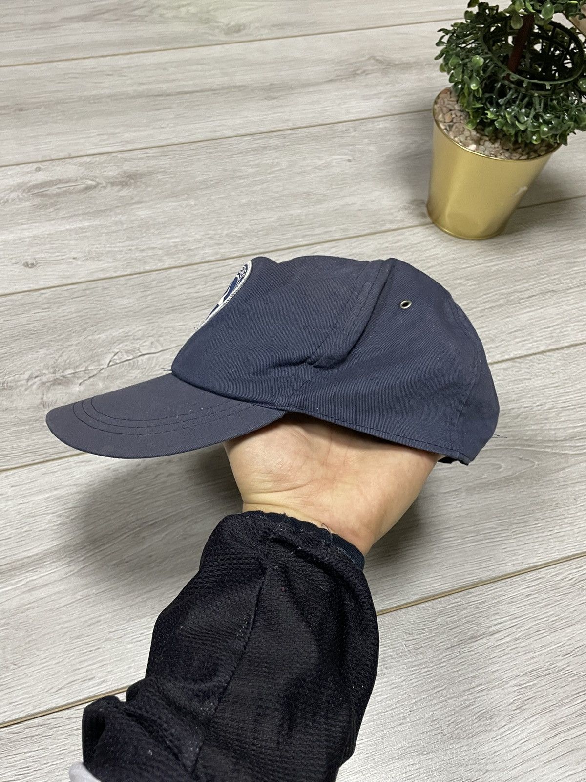 Mercedes-Benz Mercedes Benz vintage faded big logo cap Size ONE SIZE - 4 Thumbnail