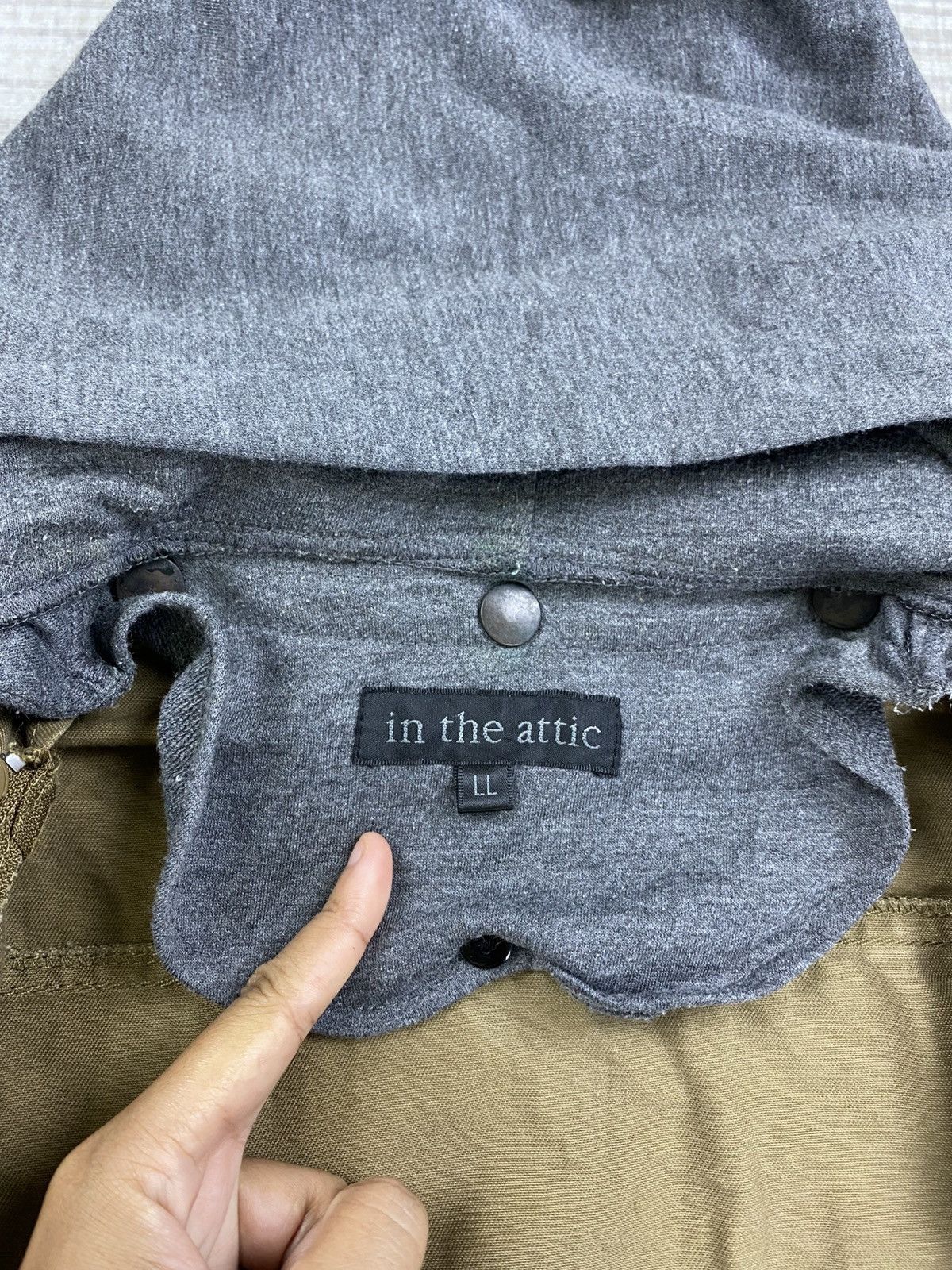 In The Attic 🔥In The Attic Multipocket Detachable Hoodie Jacket Size US M / EU 48-50 / 2 - 14 Thumbnail