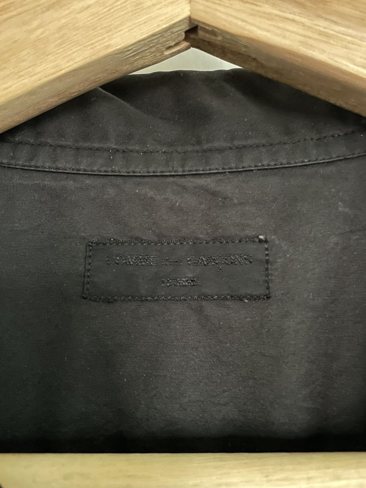 Comme des Garcons Homme Comme des Garcon Homme Nylon Camp Collar Shirt Size US M / EU 48-50 / 2 - 4 Thumbnail