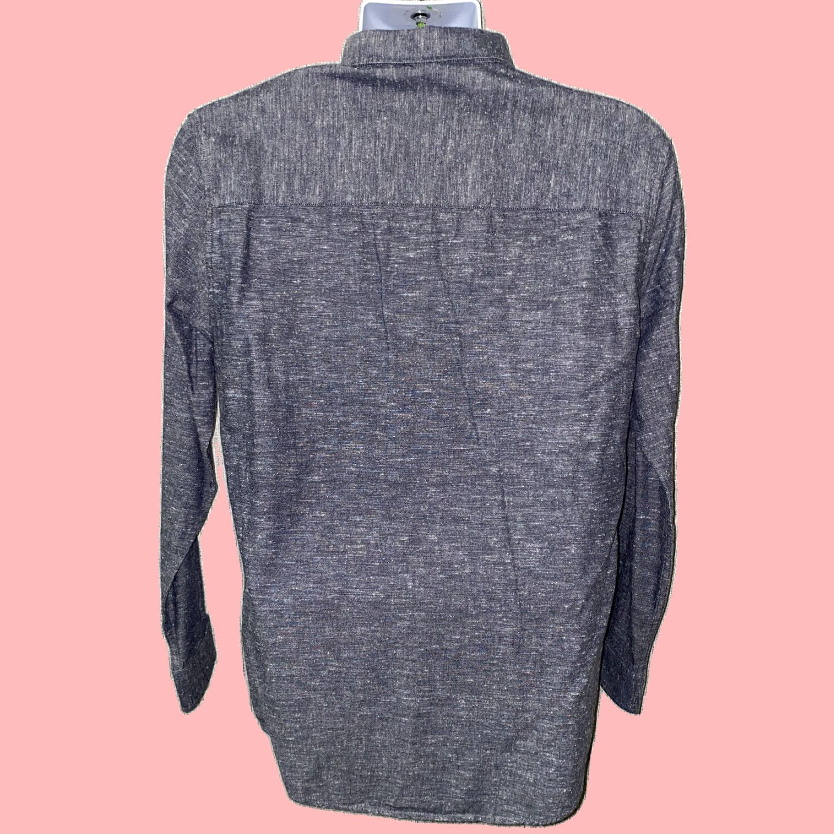 Cheap Monday Cheap Monday Gray Long Sleeve Button Front Shirt Mens Medium Cotton Size US M / EU 48-50 / 2 - 5 Thumbnail