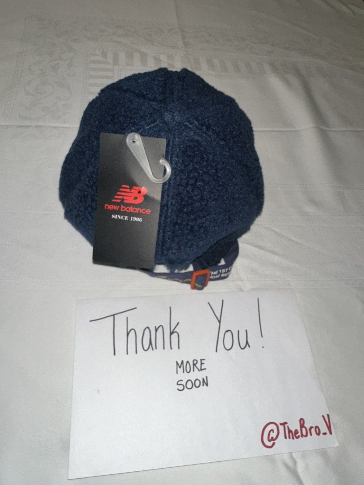 New Balance × Salehe Bembury New Balance xSalehe Bembury YURT Fleece Hat Size ONE SIZE - 3 Thumbnail