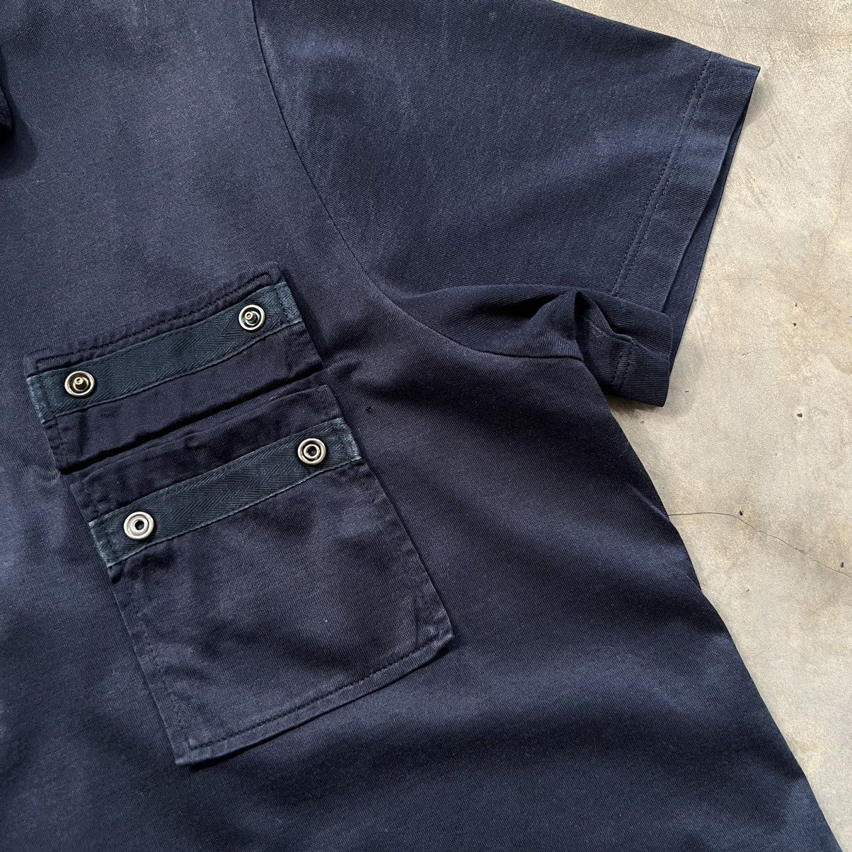 Prada Prada Polo V neck Pocket Clip Shirt Size US M / EU 48-50 / 2 - 3 Thumbnail