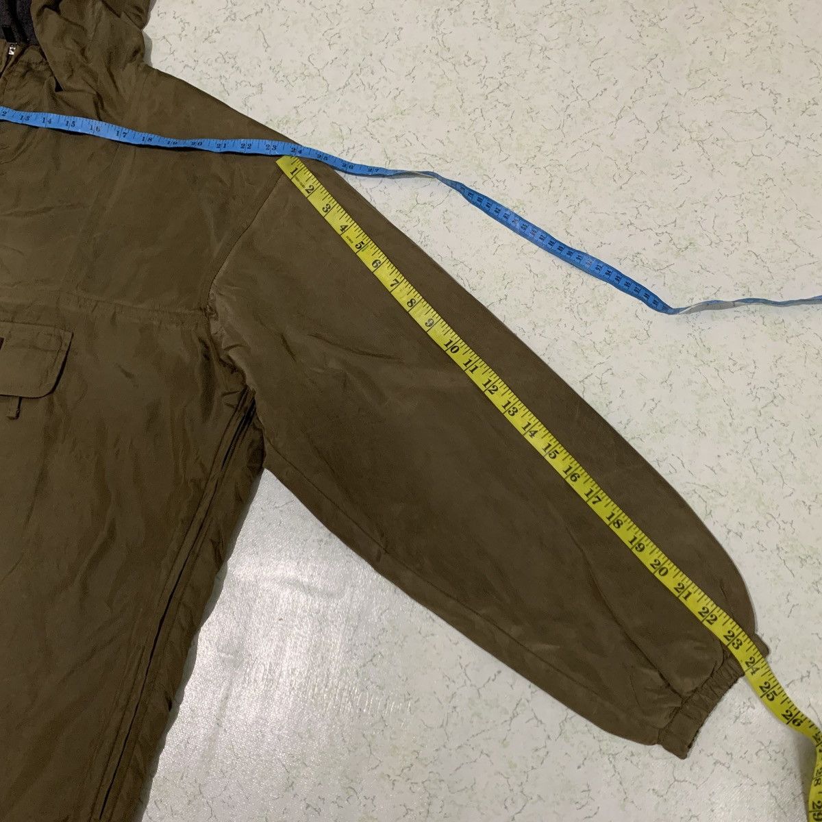 Napapijri NAPAPIJRI GEOGRAPHIC RAINFOREST ANORAK NYLON JACKET BROWN Size US XL / EU 56 / 4 - 16 Thumbnail