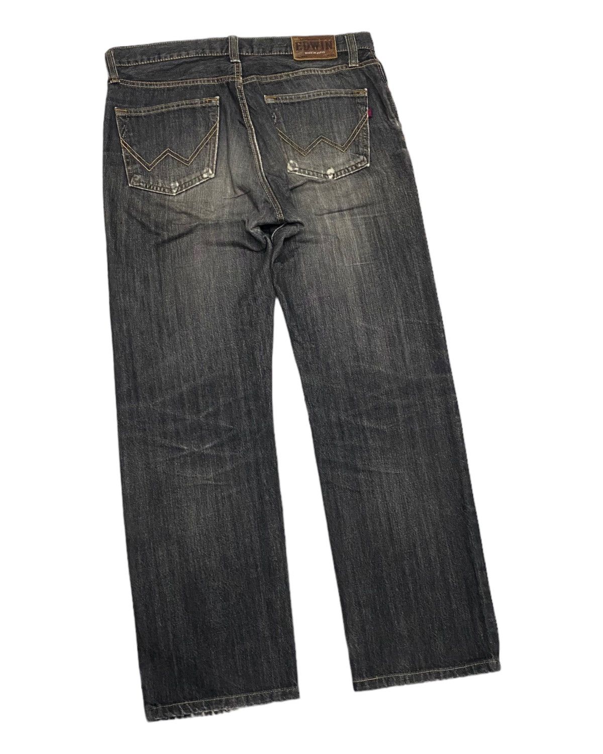 Edwin DISTRESSED DENIM EDWIN NO 403 MADE IN JAPAN DENIM JEANS Size US 33 - 6 Thumbnail