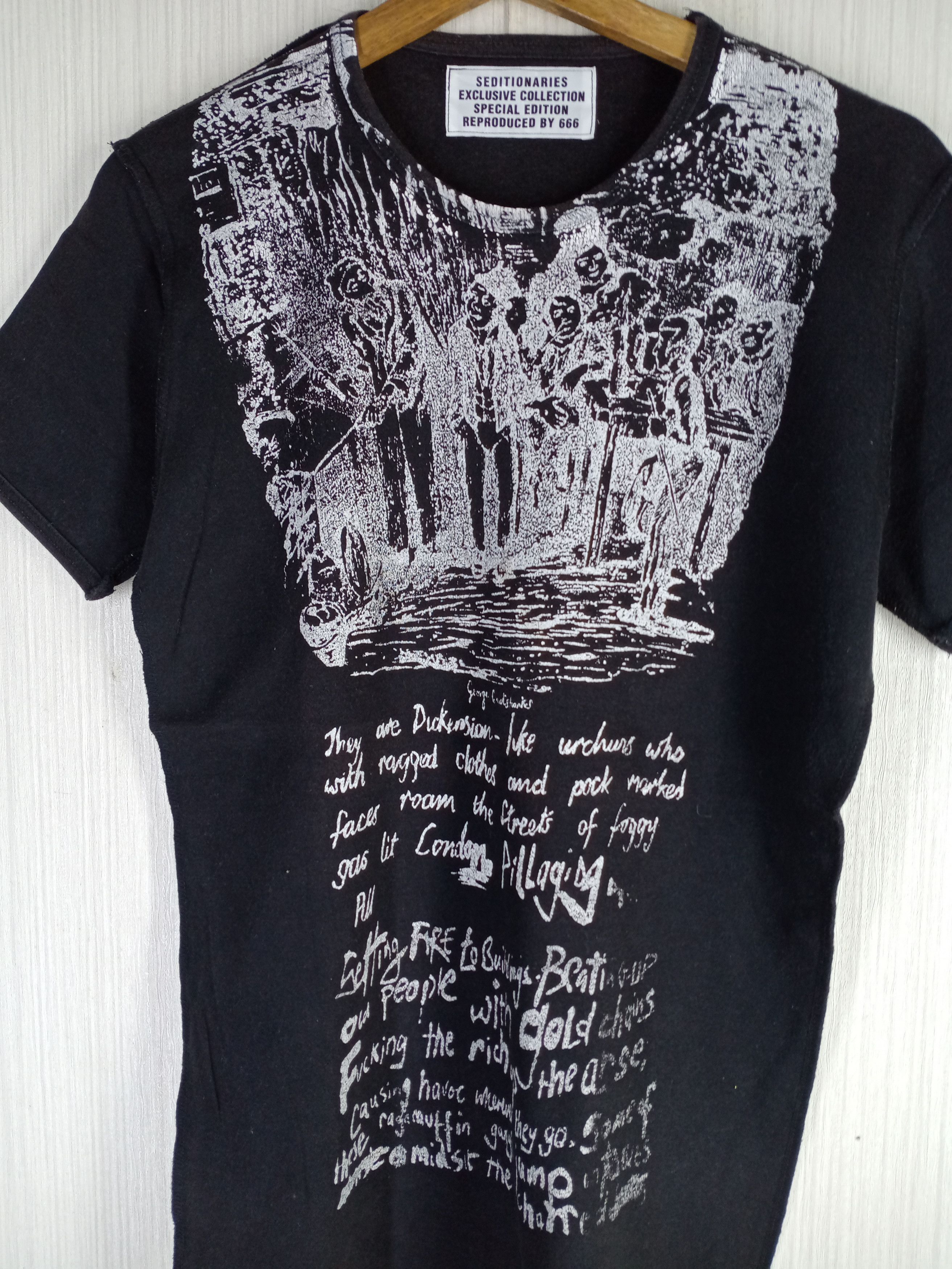 Band Tees Rare Vintage Seditionaries by 666 Sex Pistols Tshirt Size US M / EU 48-50 / 2 - 4 Thumbnail