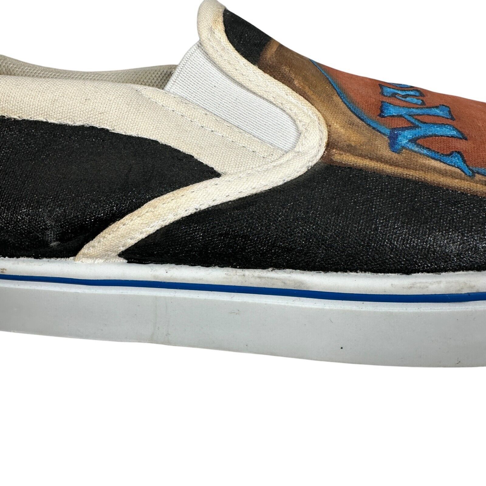 The Unbranded Brand Magic The Gathering MTG Sneakers Mens US 9.5 D Pull On Size US 9.5 / EU 42-43 - 5 Thumbnail