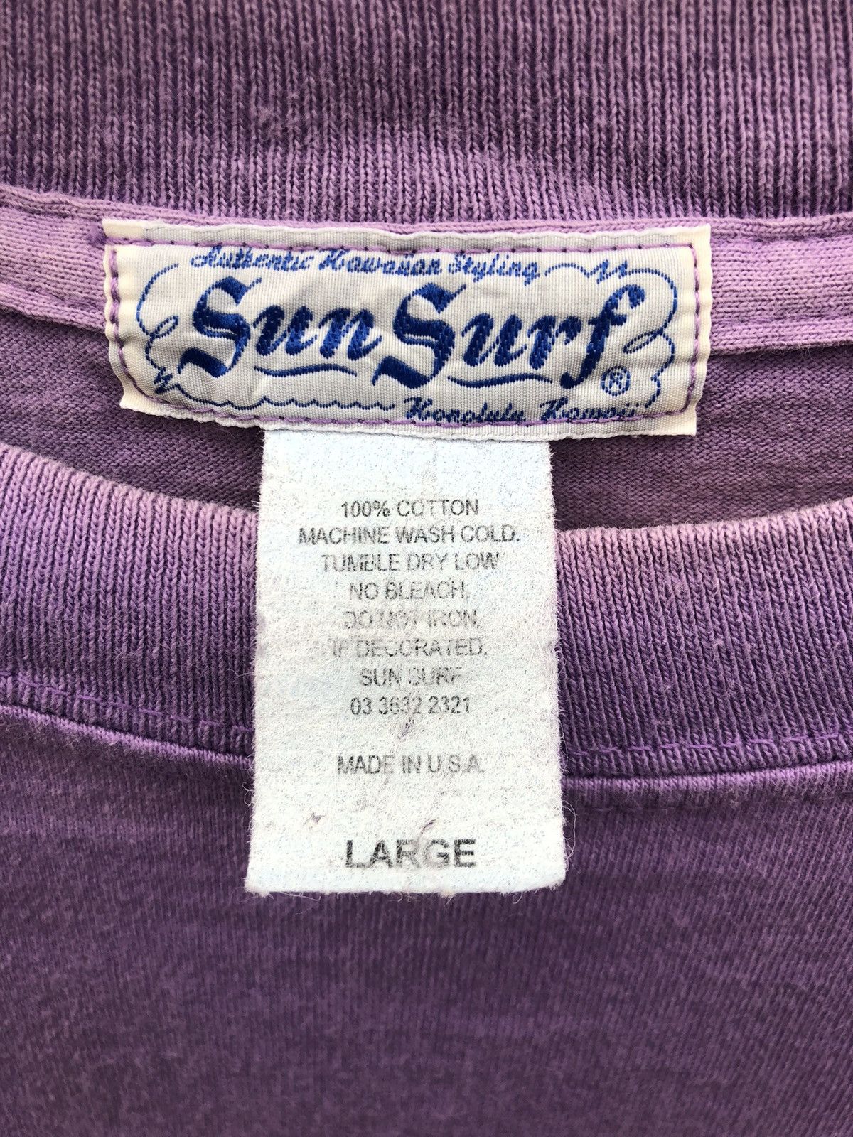 Sun Surf Vintage Sun Surf by Toyo Enterprises "Cocktail Menu" Tshirt Size US M / EU 48-50 / 2 - 3 Thumbnail