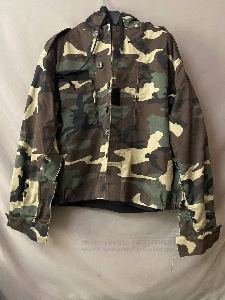 Vetements Vetements S Camouflage Fake Two-Piece Patchwork Jacket Size US XS / EU 42 / 0 - 3 Thumbnail