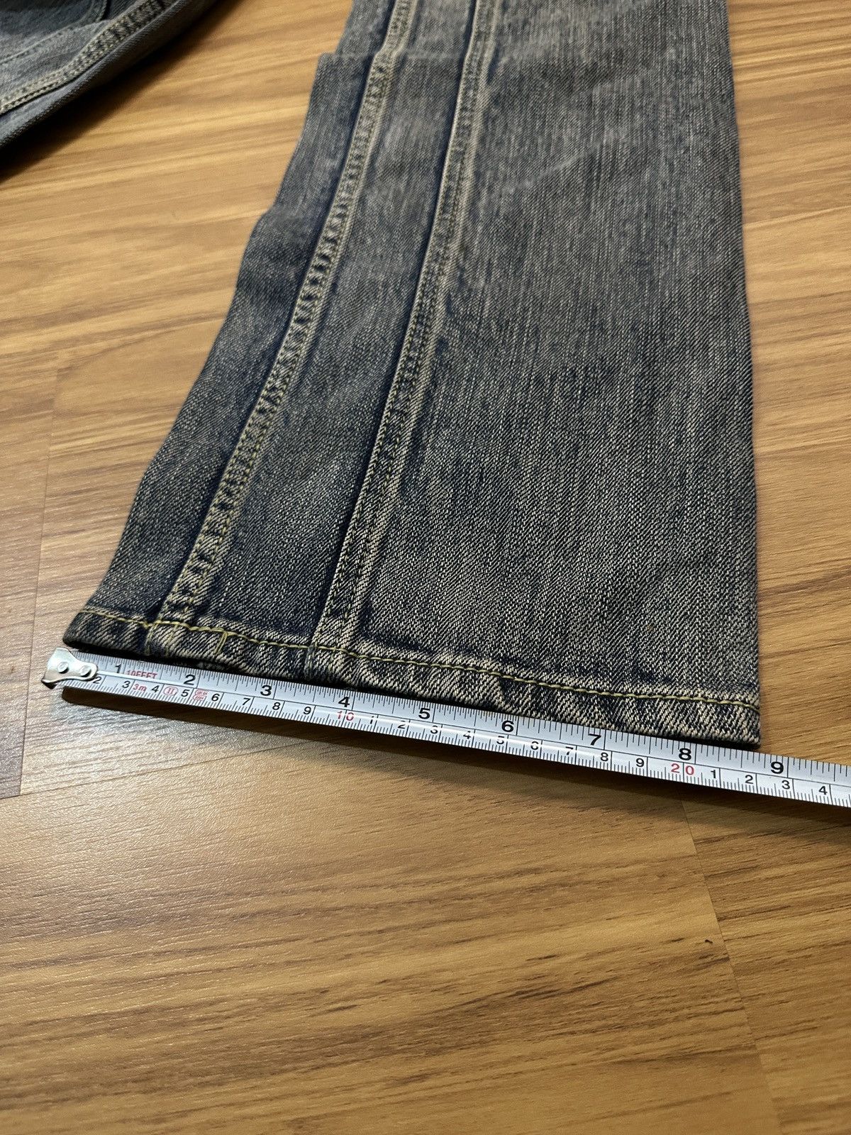 Nicole Club Nicole Club For Men Flare Multi Pocket Bondage Denim Jeans Size US 32 / EU 48 - 23 Thumbnail