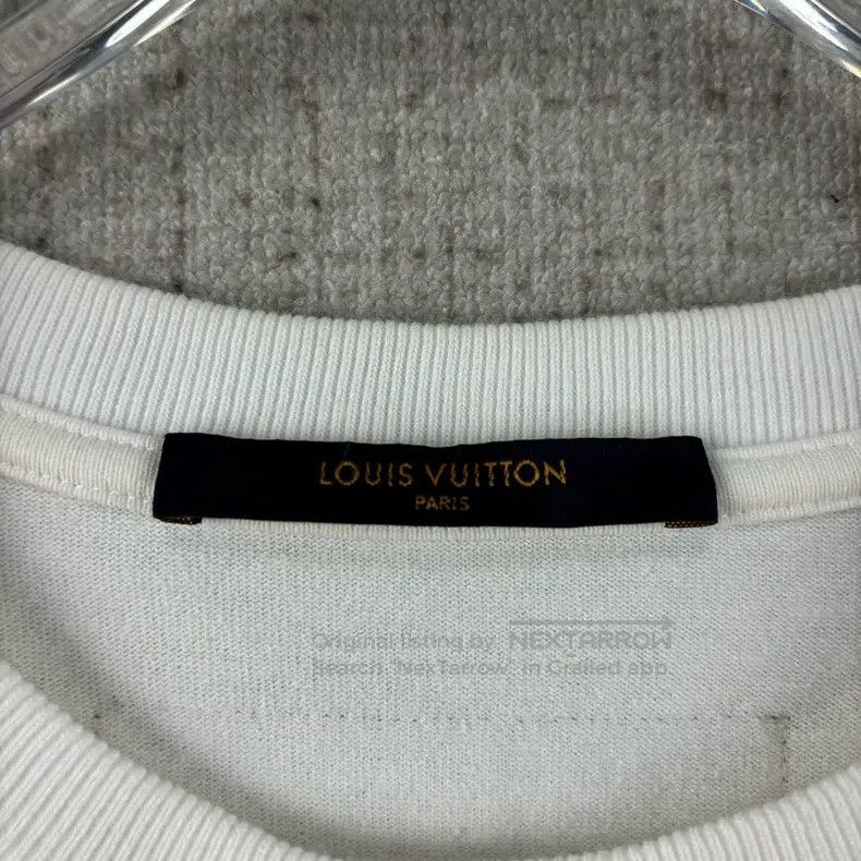 Louis Vuitton Flocked monogrammed crewneck short sleeves