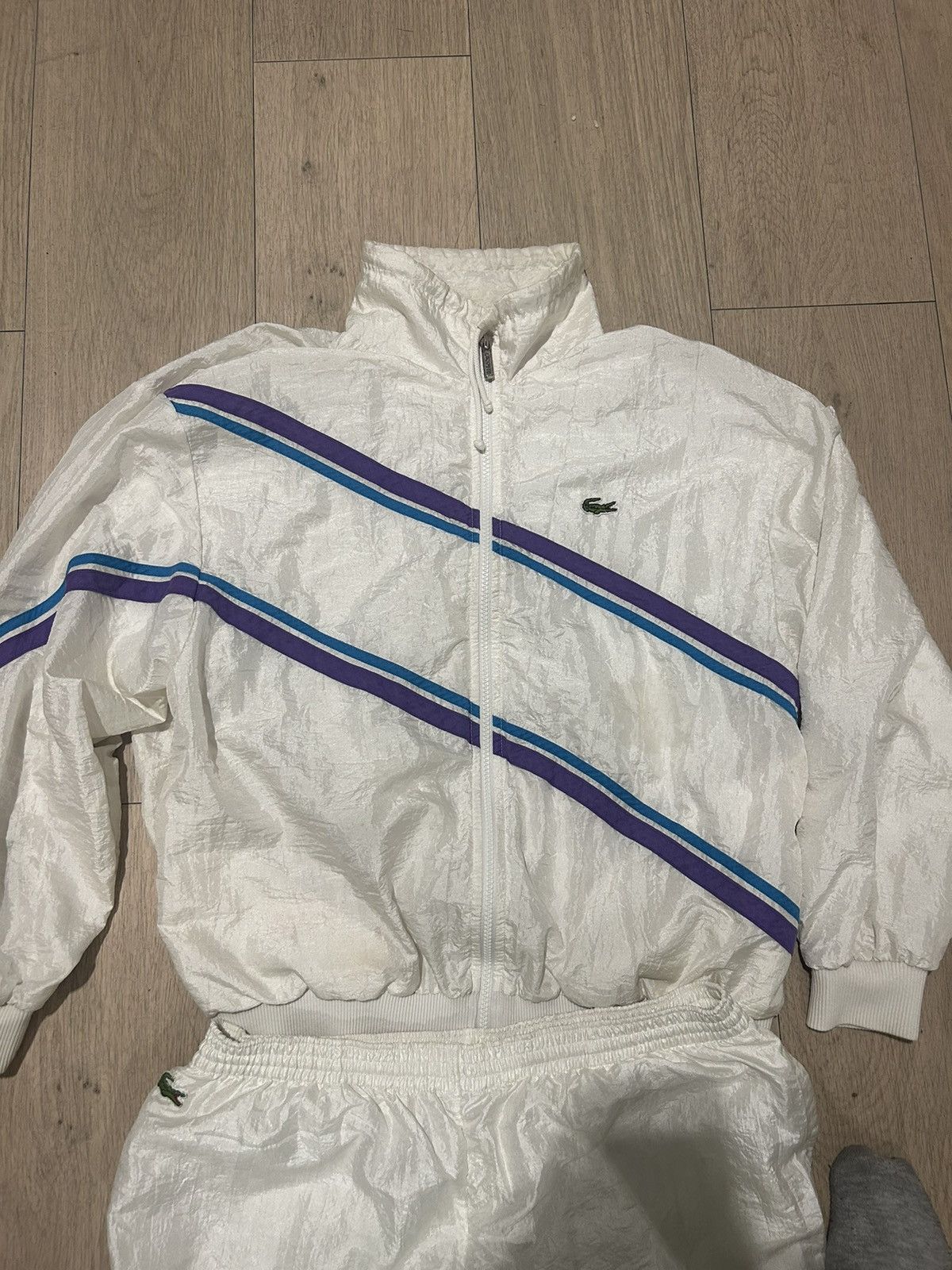 Lacoste Lacoste vintage 90s tracksuit retro made in france Size US 40 / EU 56 - 3 Thumbnail