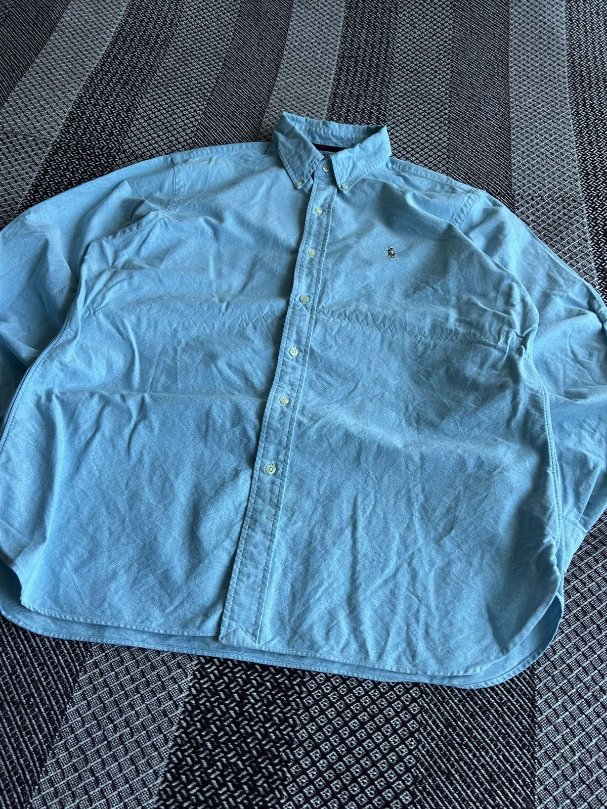 Polo Ralph Lauren Polo Ralph Lauren Custom Fit Shirt Mens Solid Style Size XL Size US XL / EU 56 / 4 - 4 Thumbnail