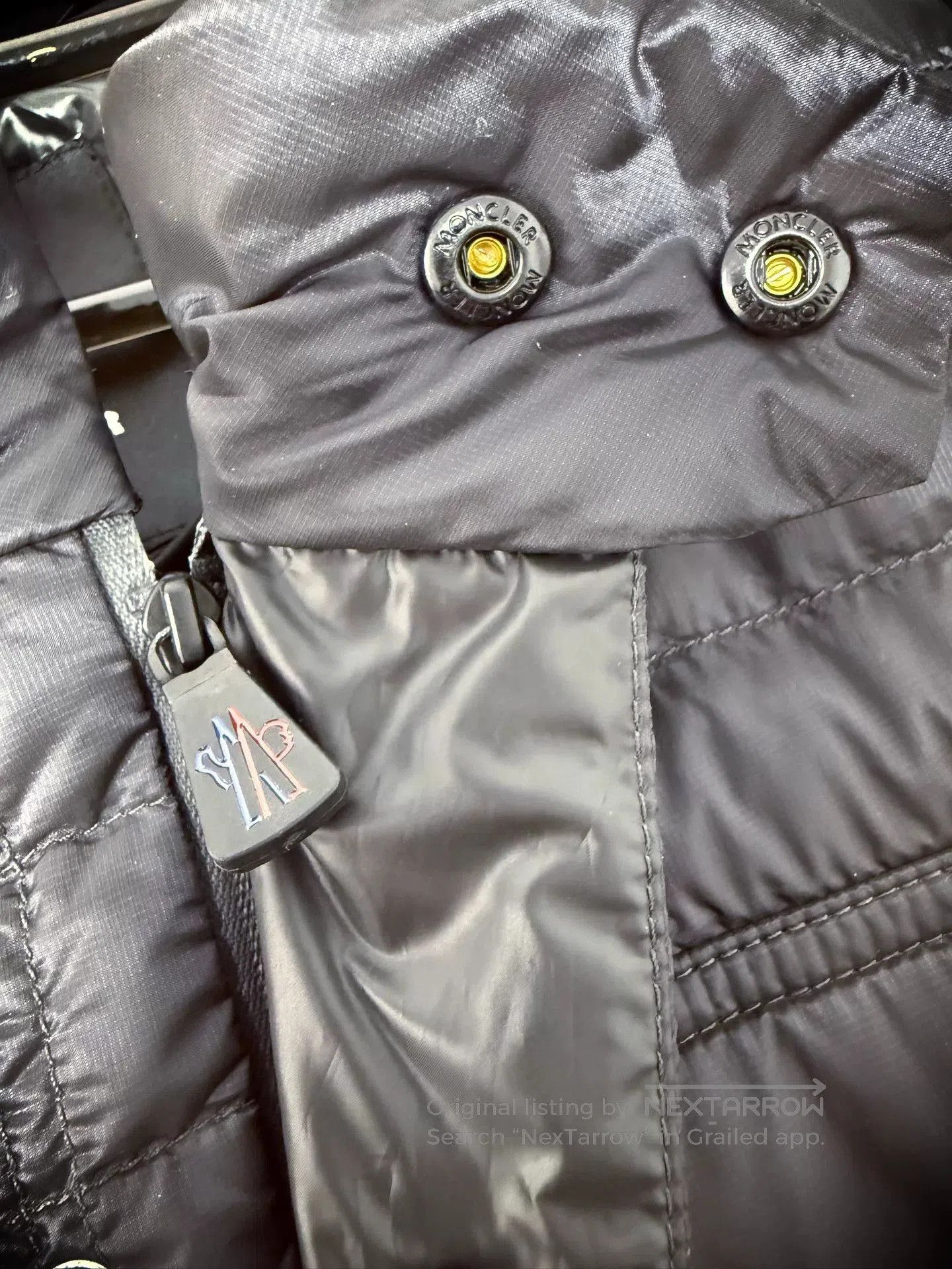 Moncler Moncler Black Thin Down Vest. Size US L / EU 52-54 / 3 - 5 Thumbnail