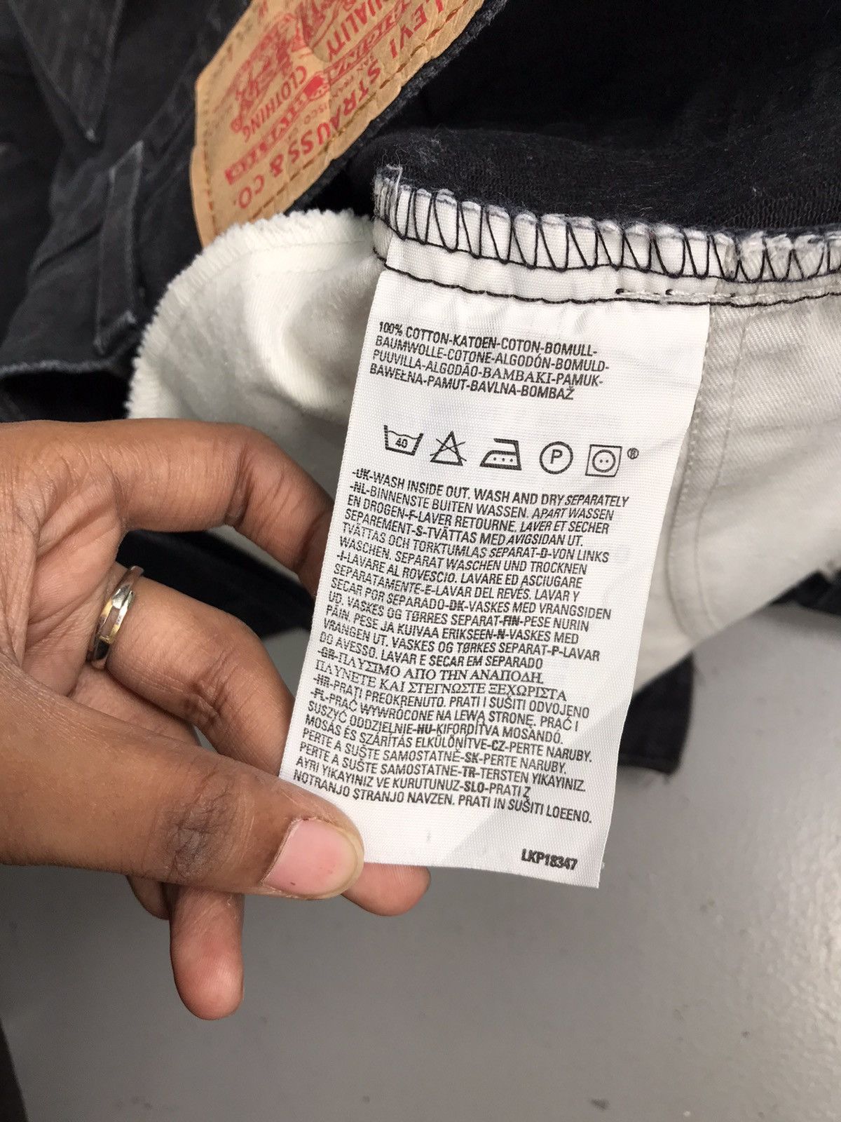 Levi's Vintage Levi’s 521 denim Size US 34 / EU 50 - 9 Thumbnail