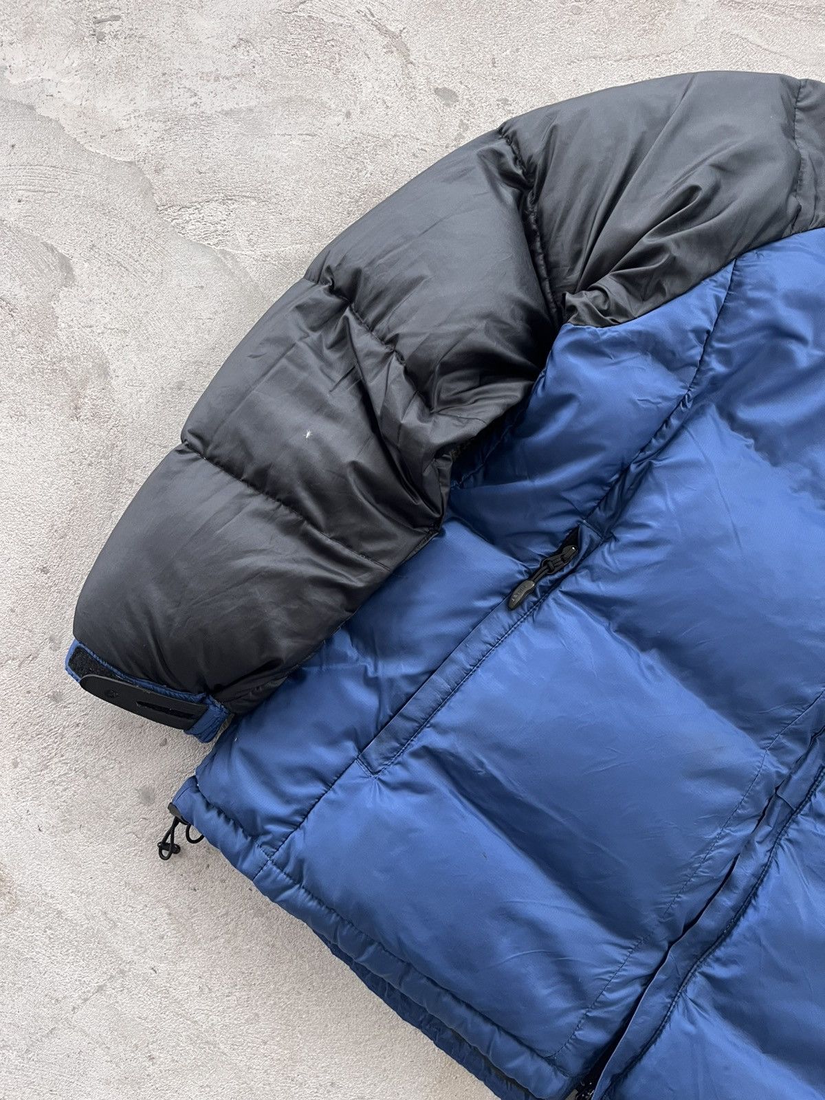 The North Face Vintage Millet Blue Black Outdoor Down Jacket Avantgarde Size US XL / EU 56 / 4 - 3 Thumbnail