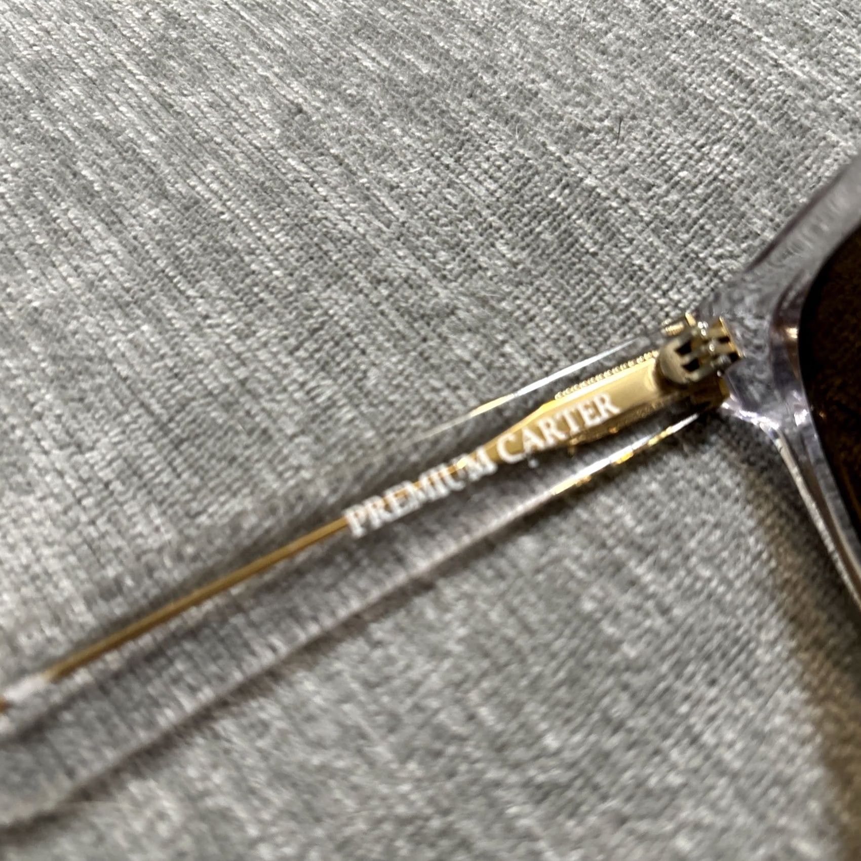 Vintage Red’s Outfitters Sunglasses Women Clear Frame Moonlight Lavender Mirror Polarized Lens Clear Lens Size ONE SIZE - 5 Thumbnail