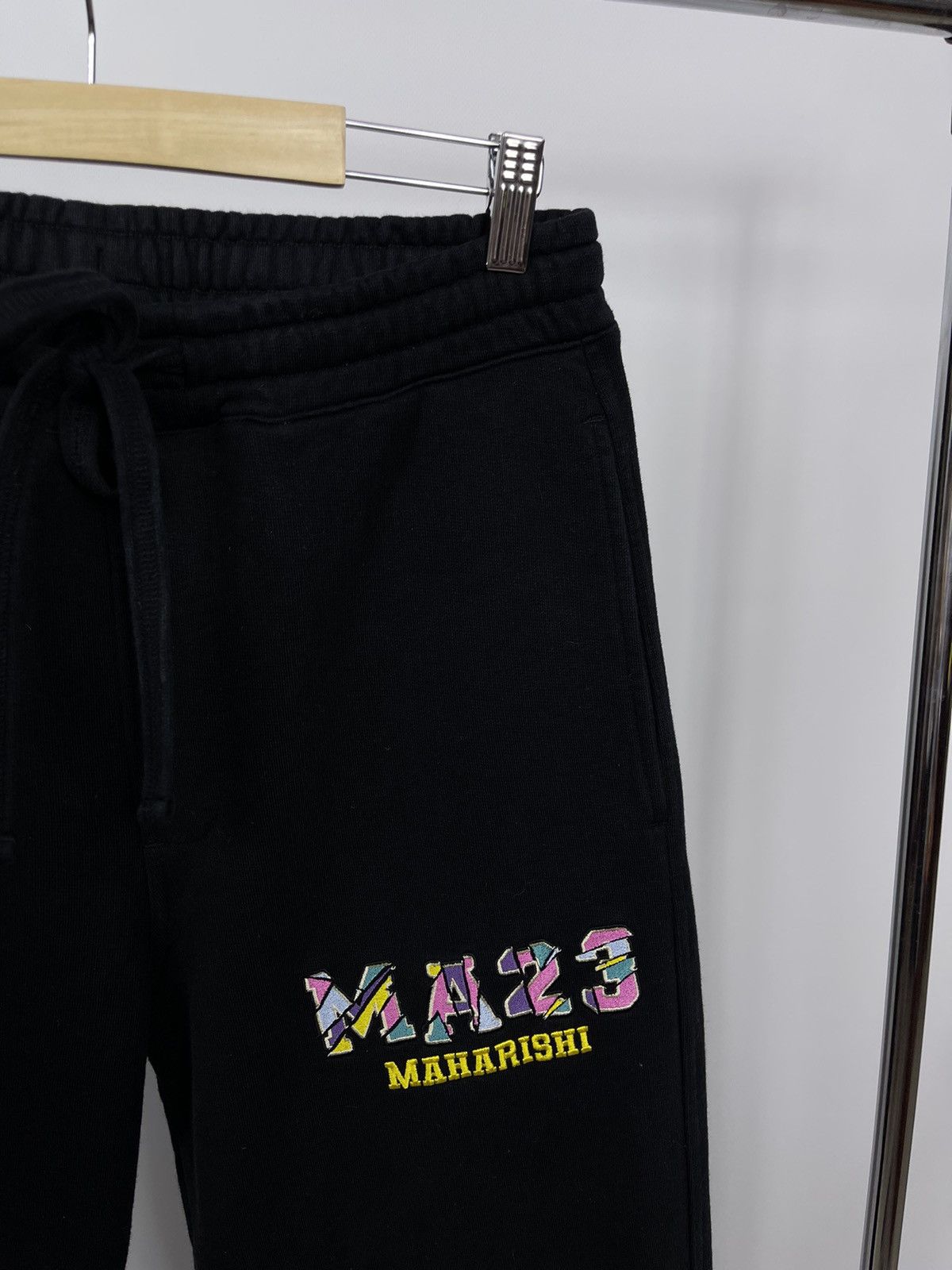 Maharishi Maharishi MA23 Black Heavyweight Joggers Size Small 40/42 Size US 32 / EU 48 - 2 Thumbnail