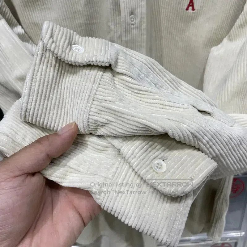 AMI AMI Light Yellow Cotton Women's Shirt . Size XS / US 0-2 / IT 36-38 - 7 Thumbnail