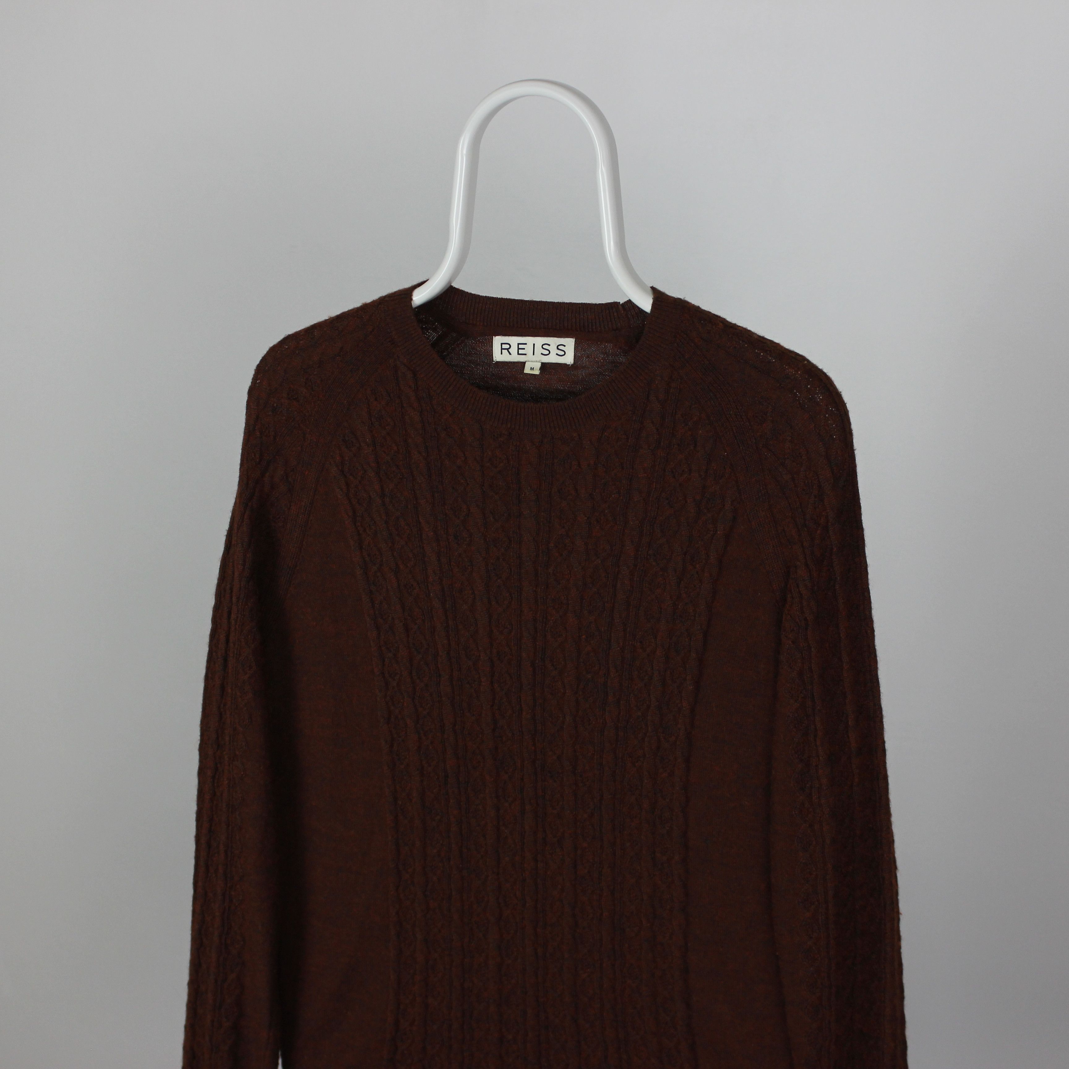 Reiss Reiss sweater lana wool rare S M orange Size US M / EU 48-50 / 2 - 2 Thumbnail
