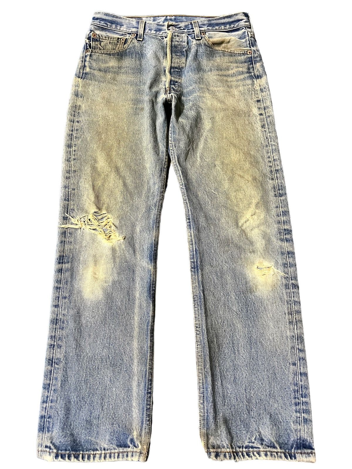 Levi's Vintage Levi’s 501 Mudwash Single R Tab Denim Size US 30 / EU 46 - 1 Thumbnail